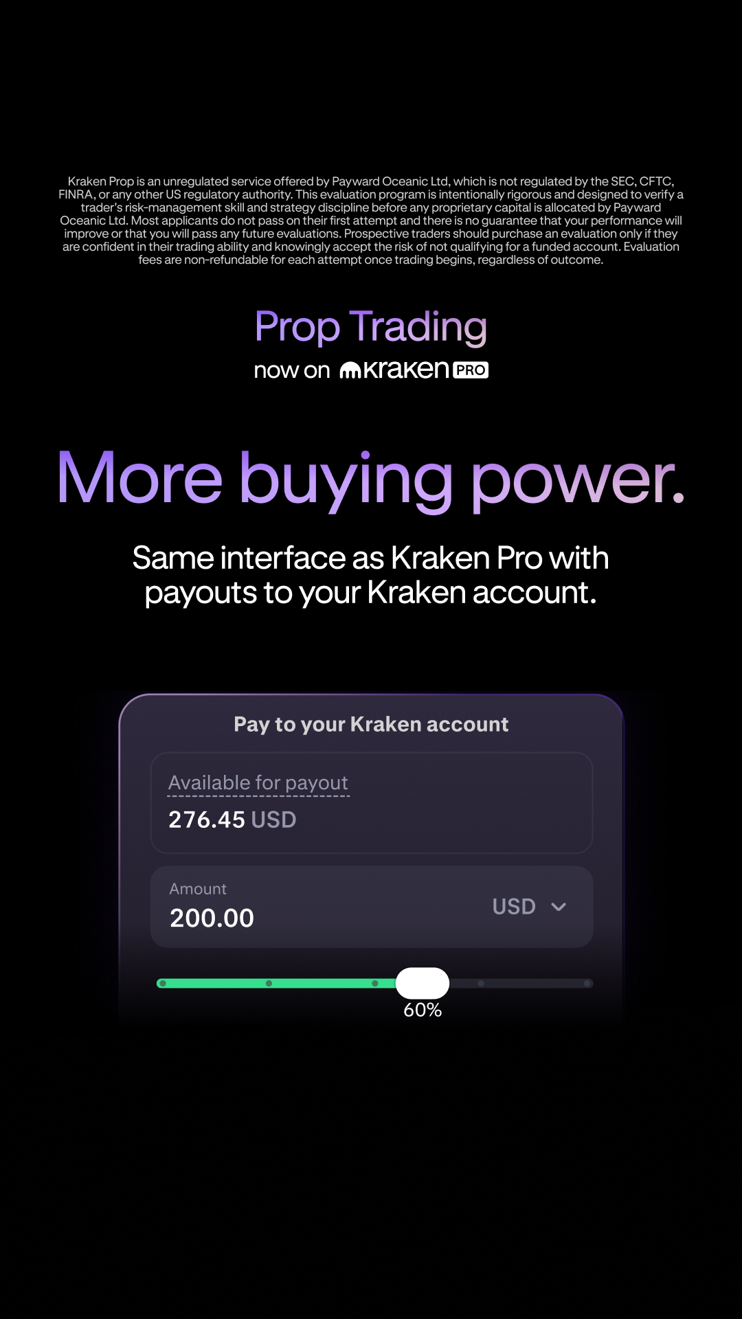 Kraken Digital Asset Exchange Facebook ad
