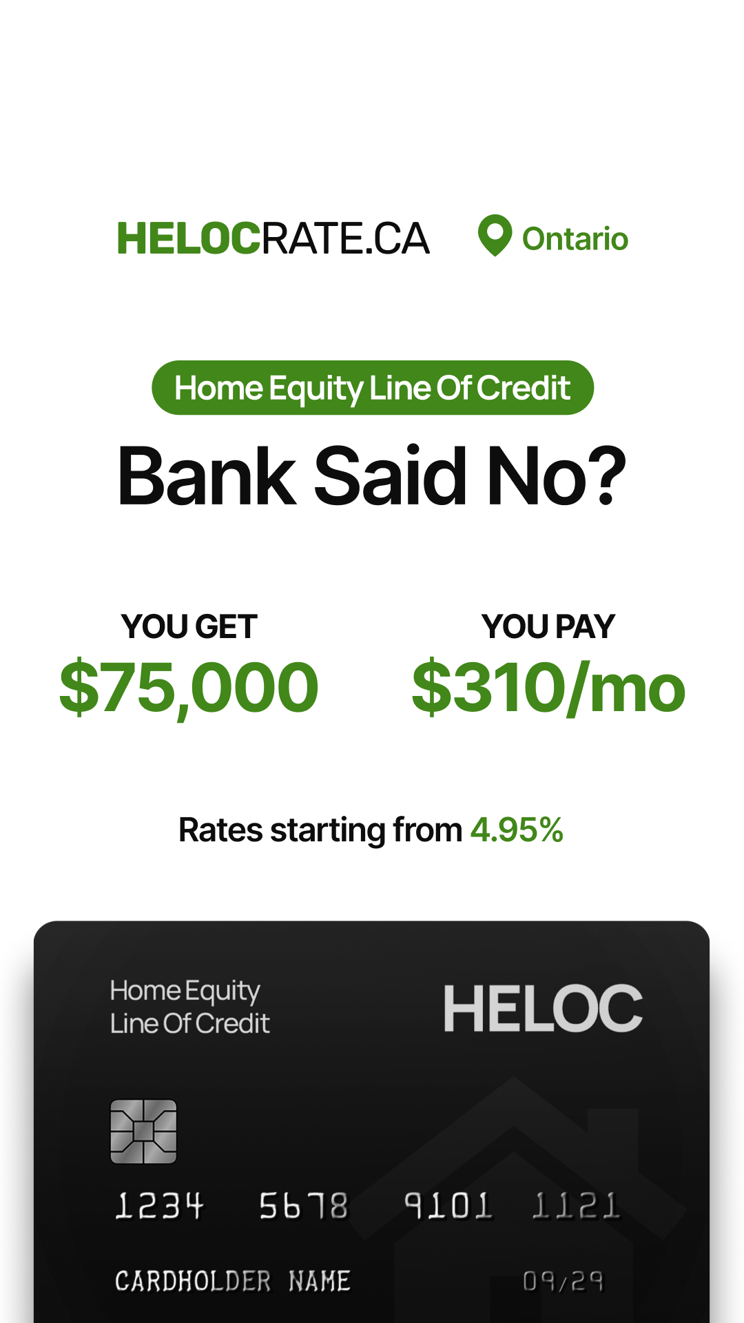 Helocrate Facebook ad