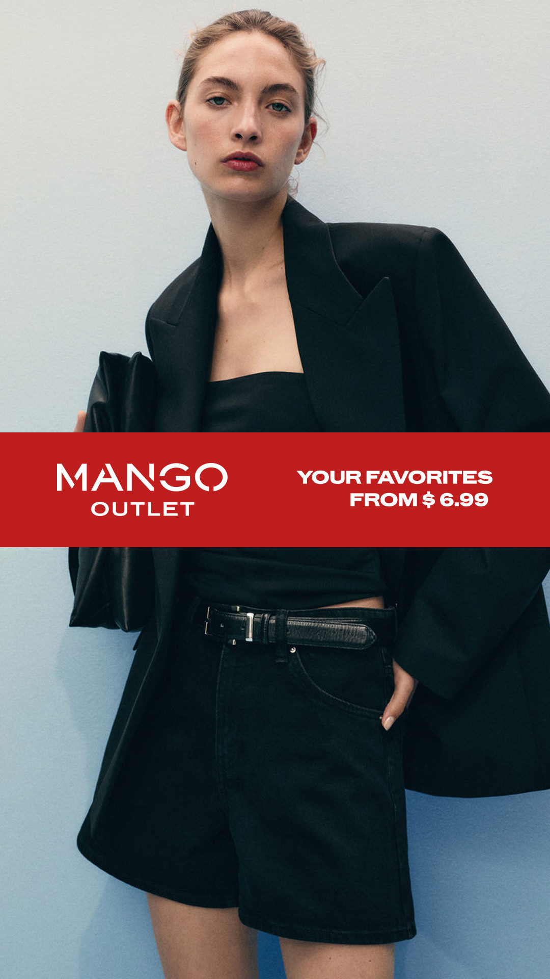 Mango Outlet Facebook ad from Jul 1, 2026
