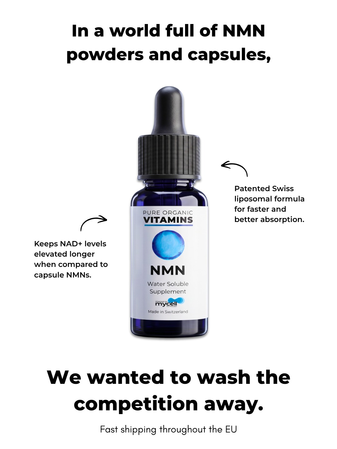 Pure Organic Vitamins Facebook ad