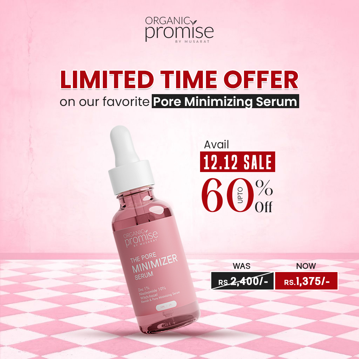Organic Promise By Musarat Facebook ad