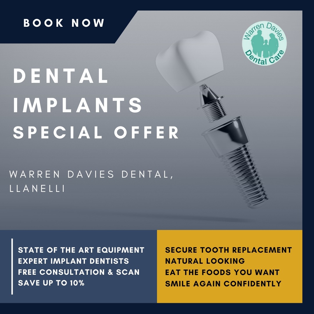 Warren Davies Dental Care Facebook ad from May 23, 2024