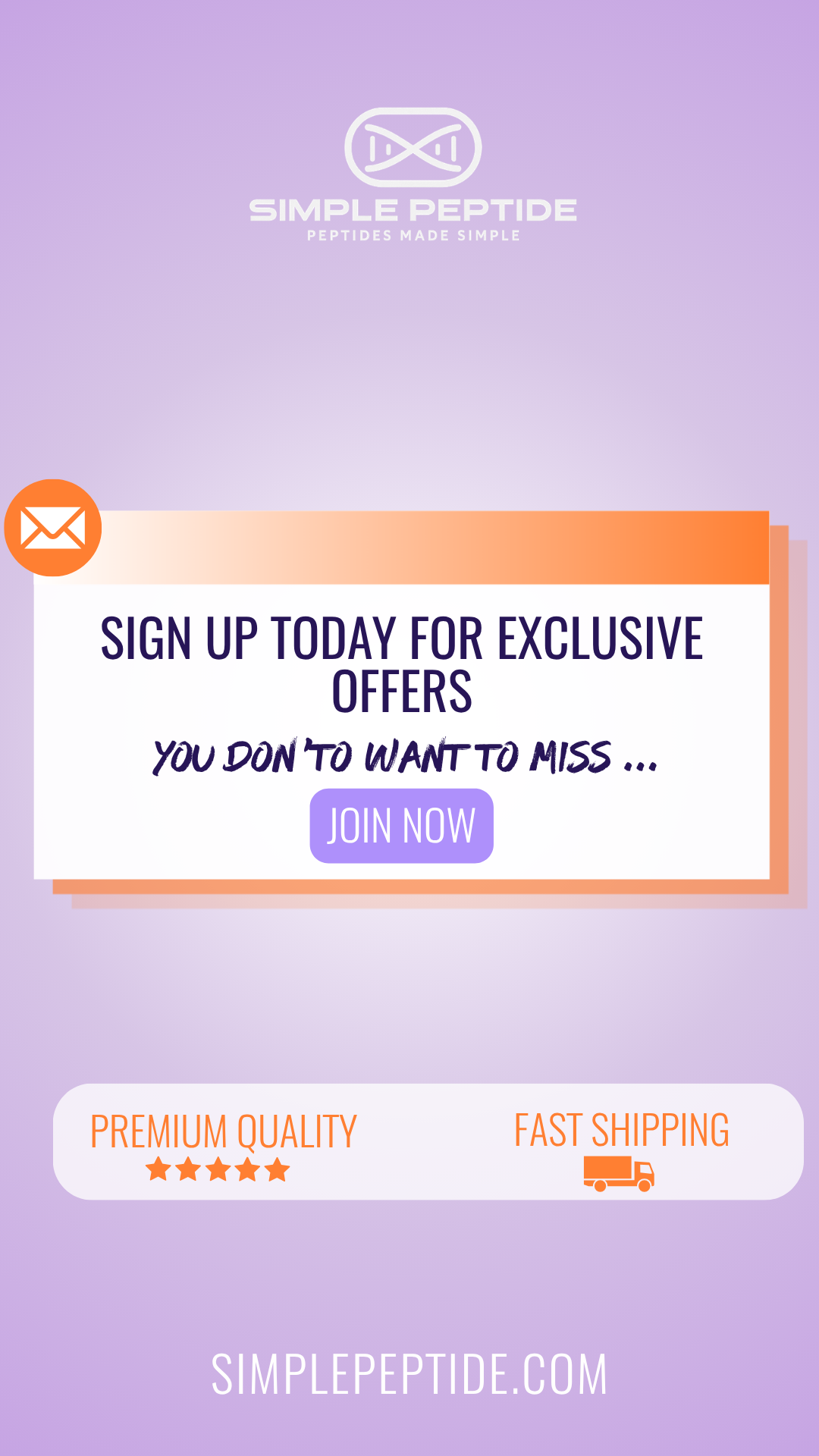 Simple Peptide - Peptides Made Simple Facebook ad