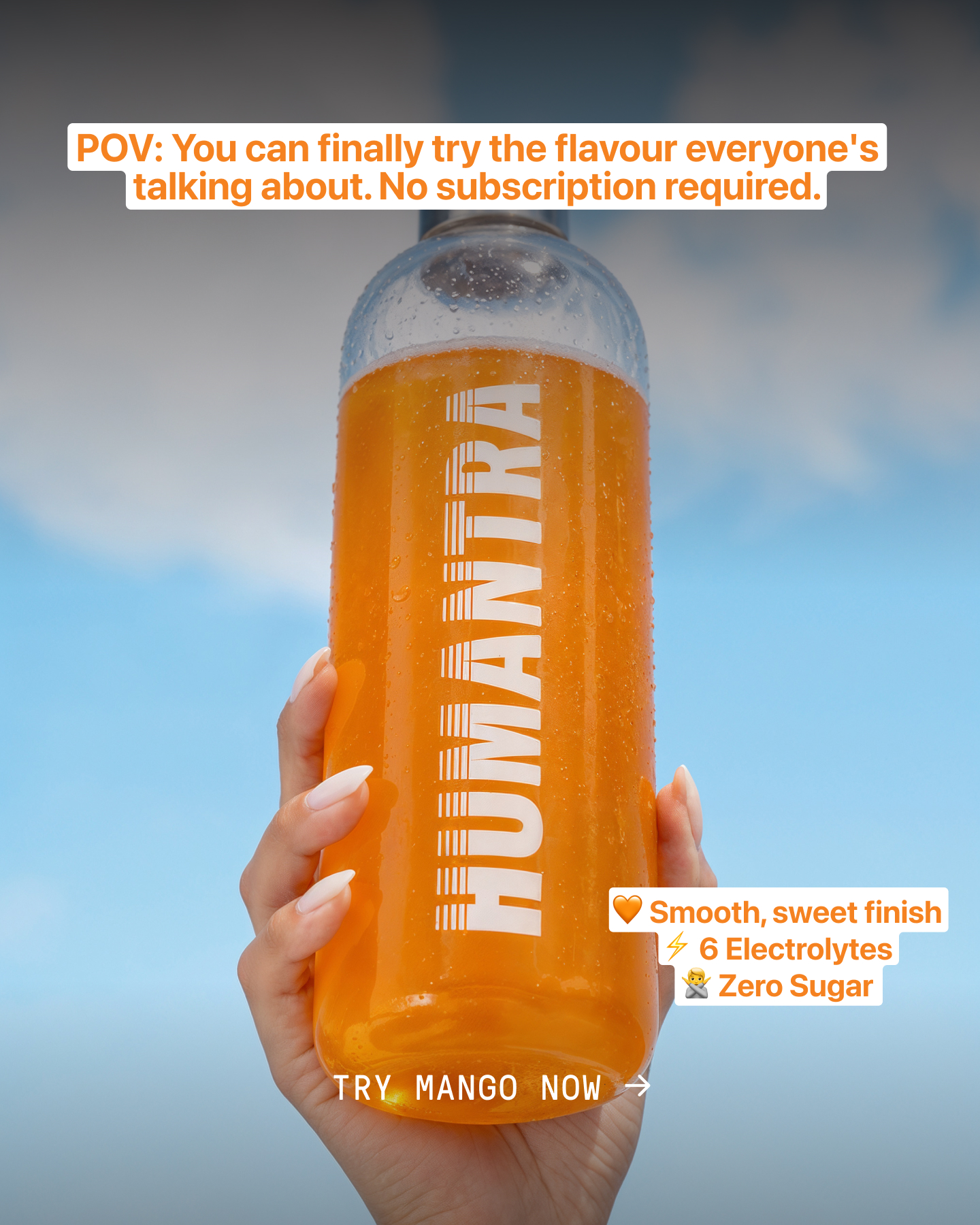 Humantra Facebook ad: Golden mango, no strings attached