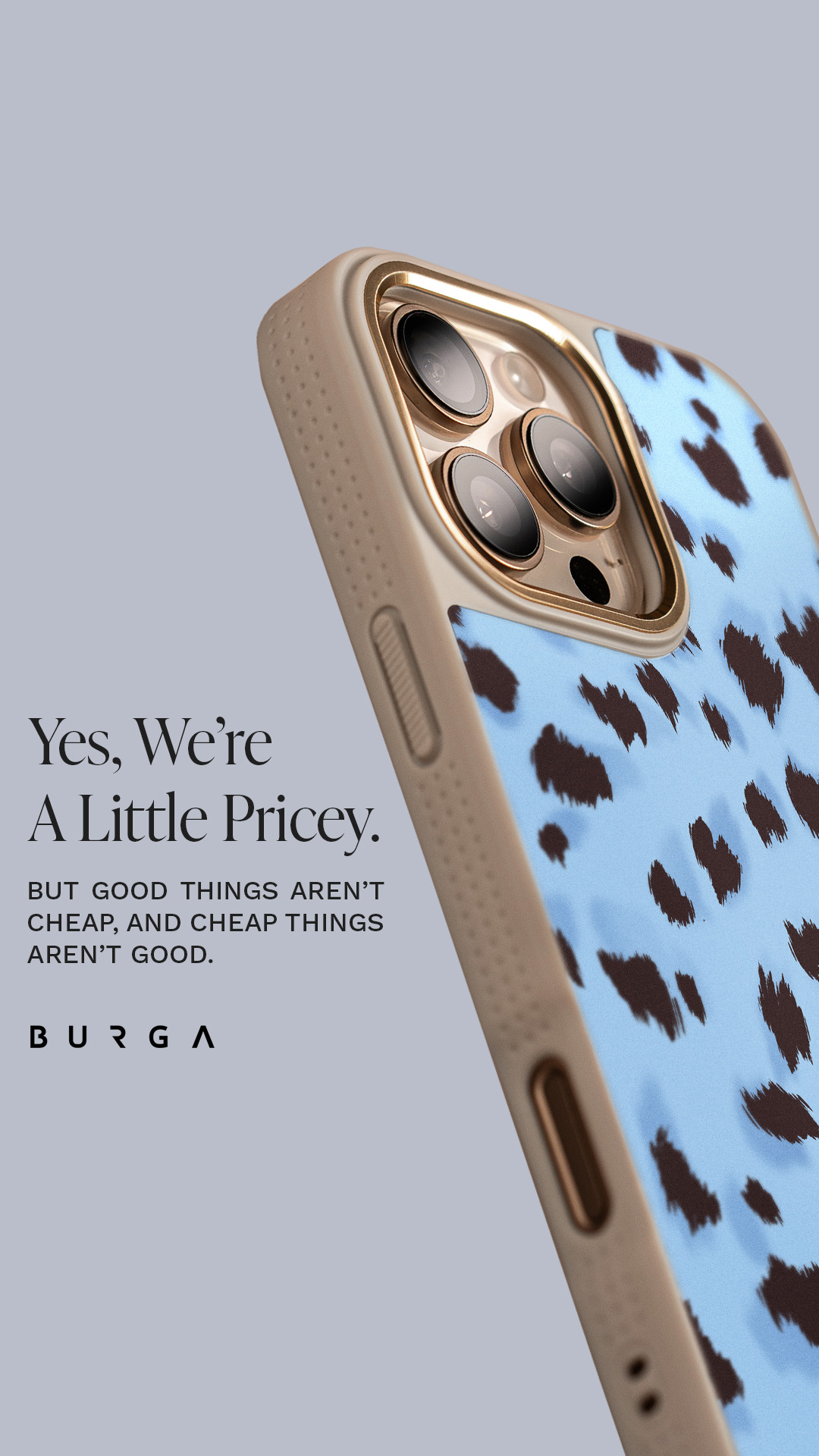 BURGA Facebook ad