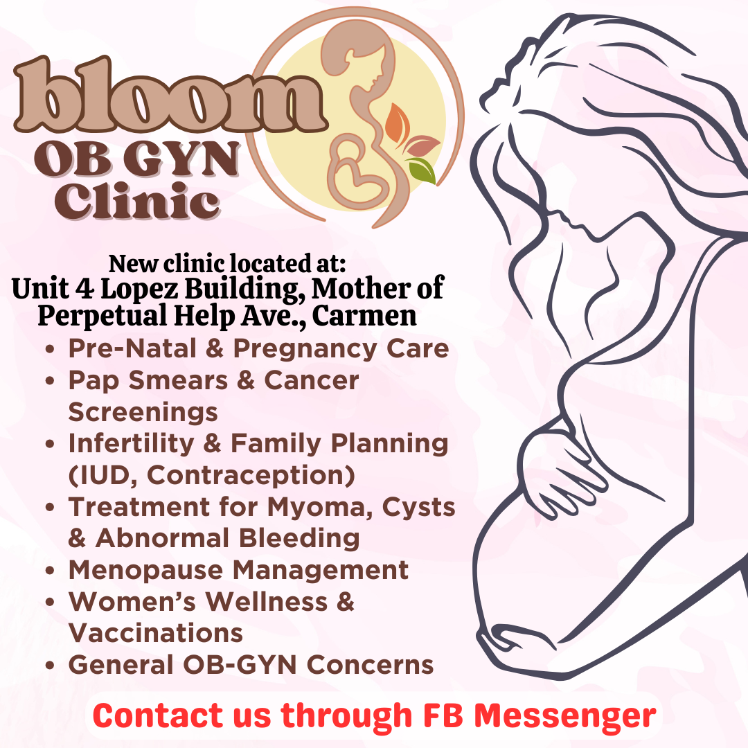 Bloom Ob-Gyn Clinic CDO Facebook ad from May 31, 2026