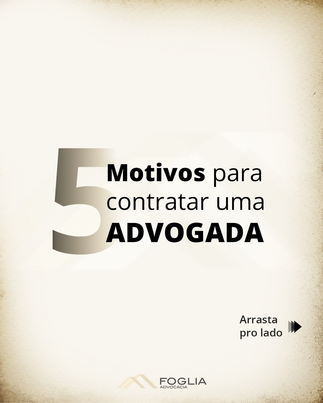 Fóglia Advocacia Facebook ad: Para algumas questões pode ser que você tenha…