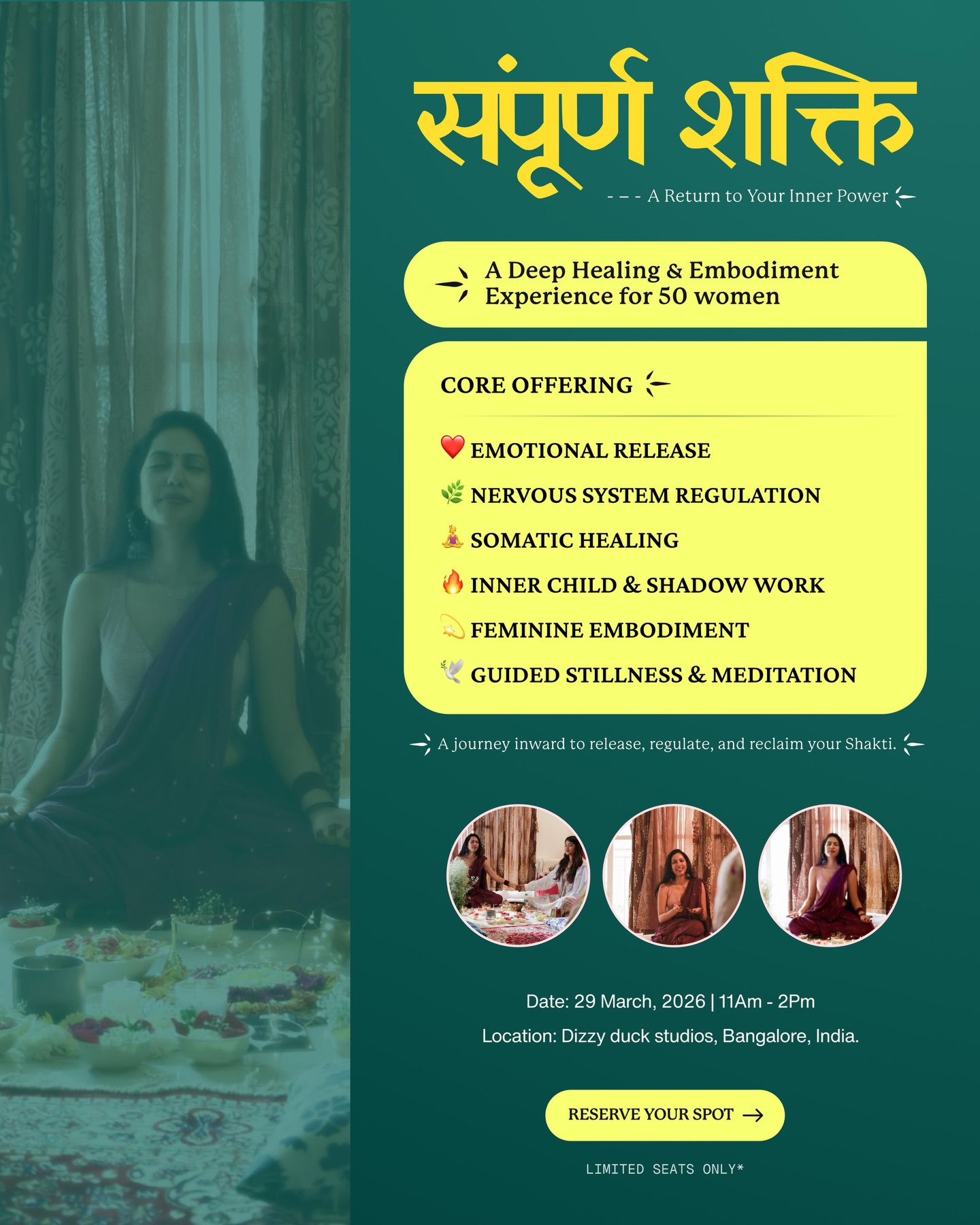 Heal with Sneh Facebook ad: There comes a point where you realise…