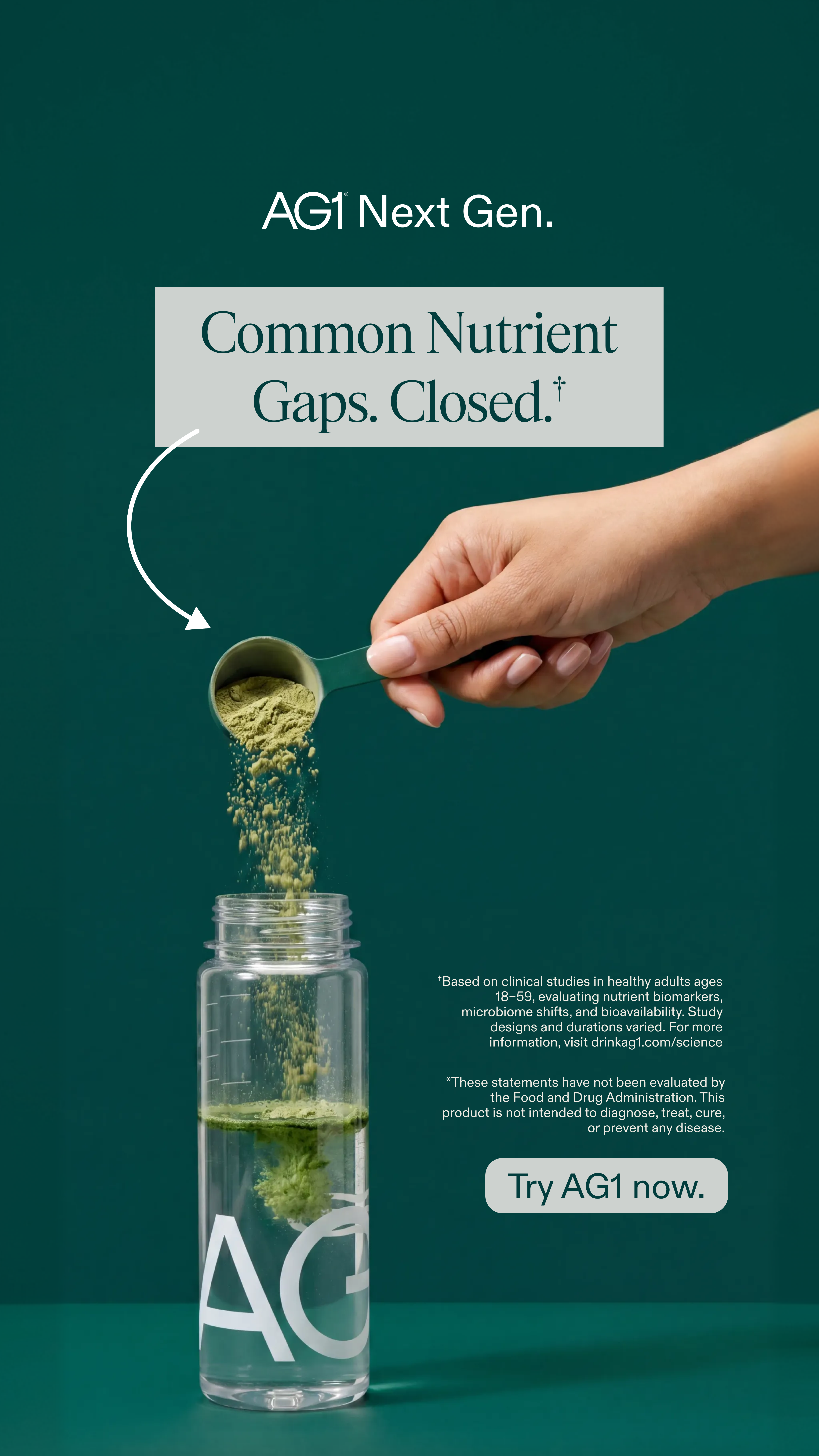 AG1 by Athletic Greens Facebook ad