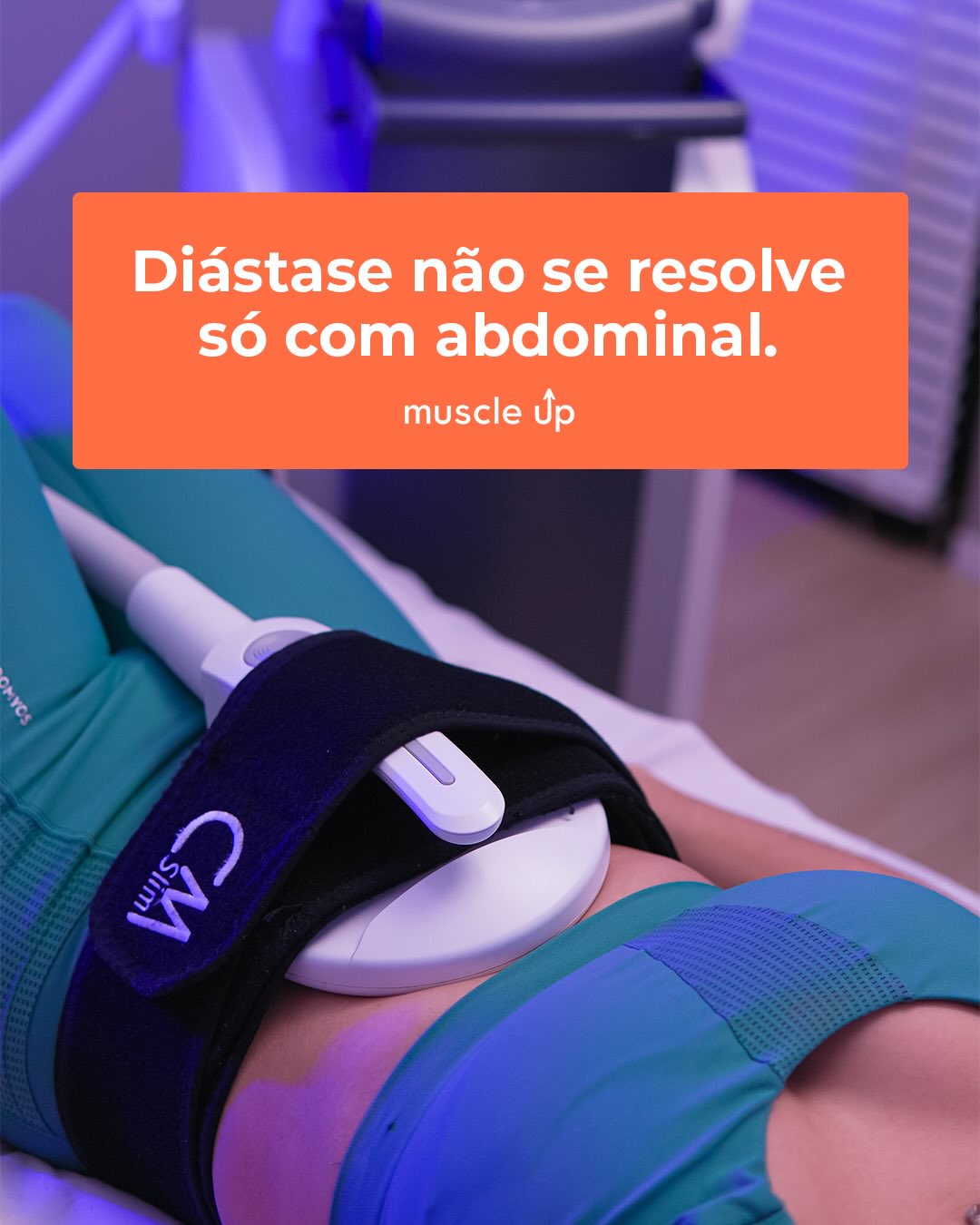 Muscle Up Facebook ad: Aquela barriguinha que não sai com dieta pode…