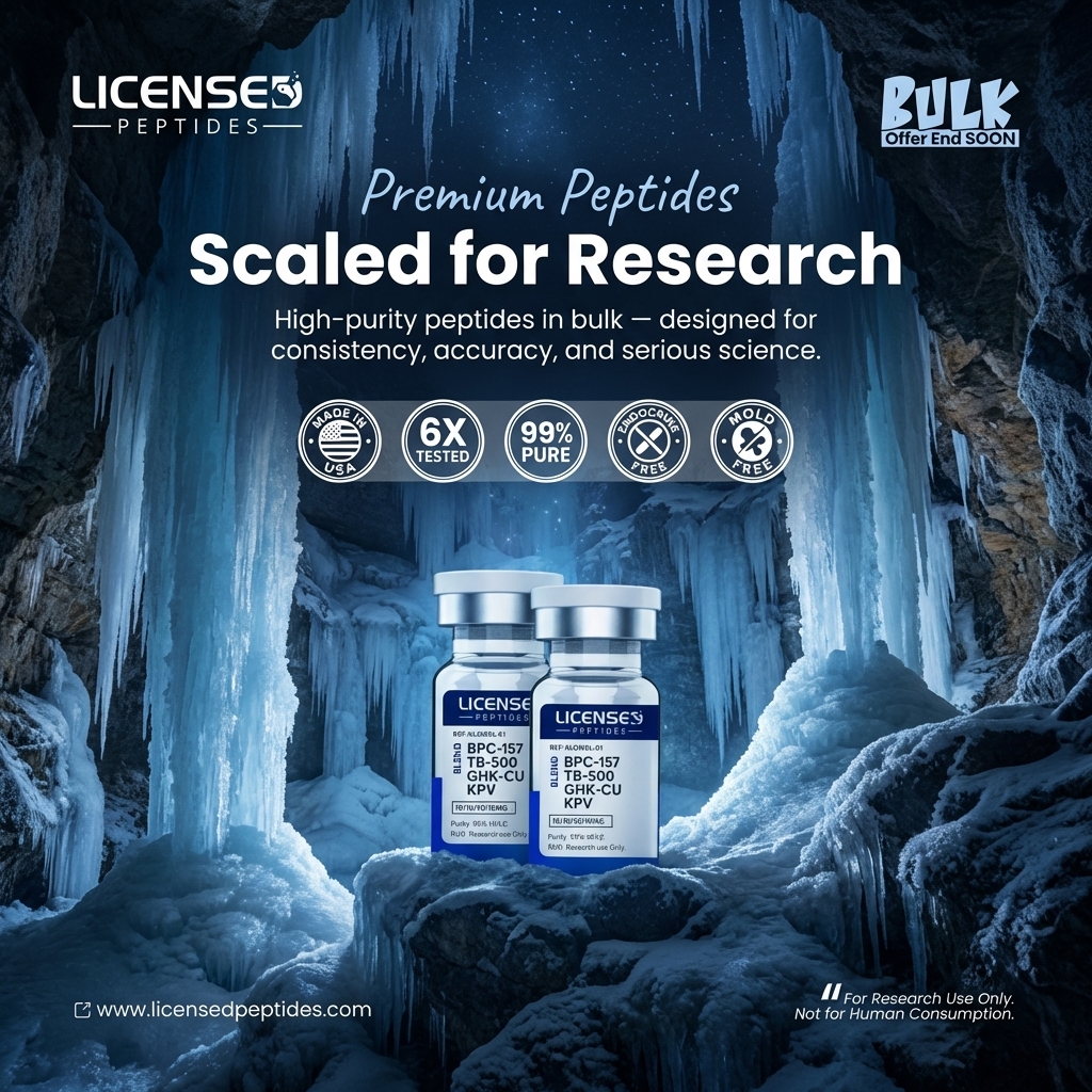 LicensedPeptides Facebook ad