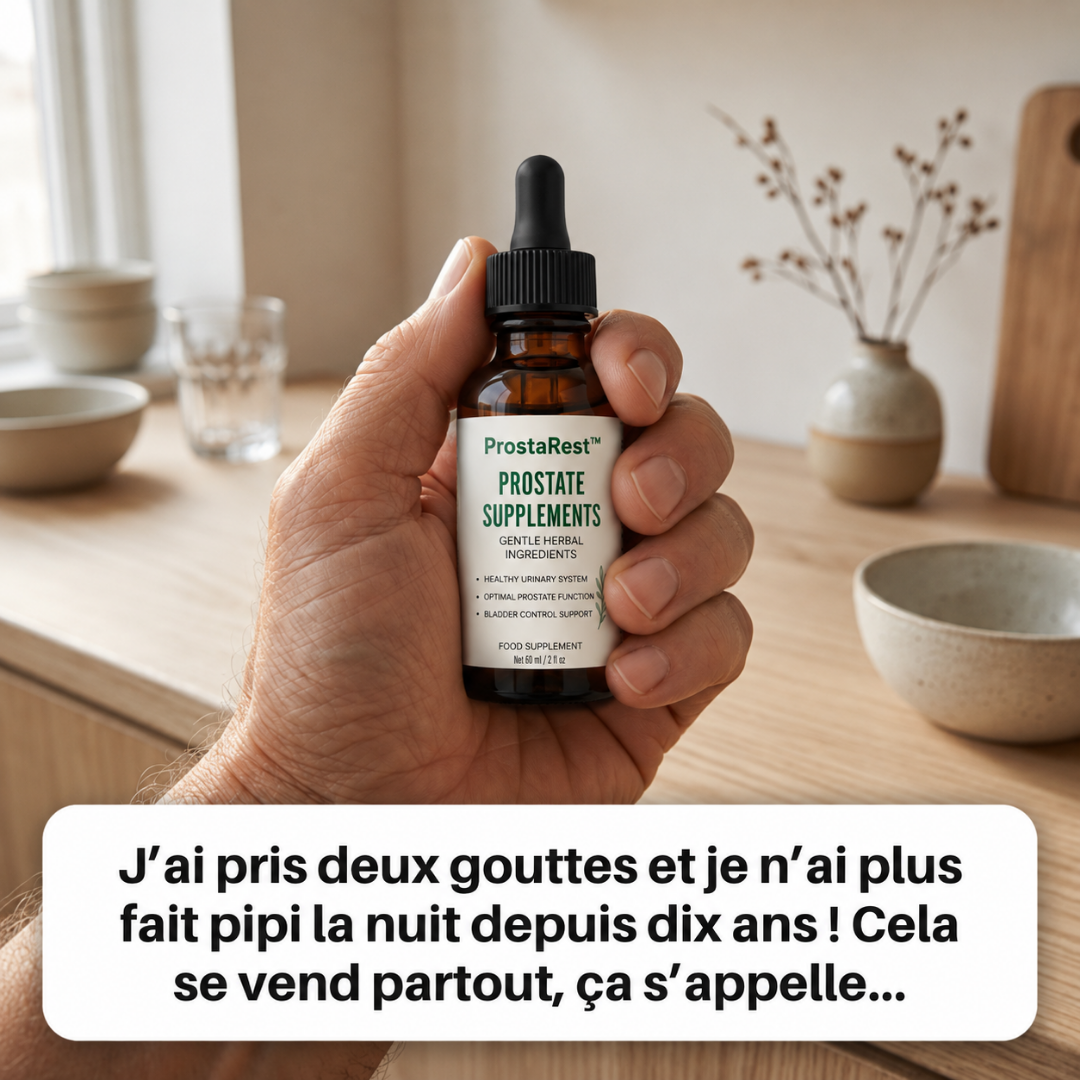 Remèdes Naturels & Vie Saine Facebook ad: Moins de passages aux toilettes la nuit