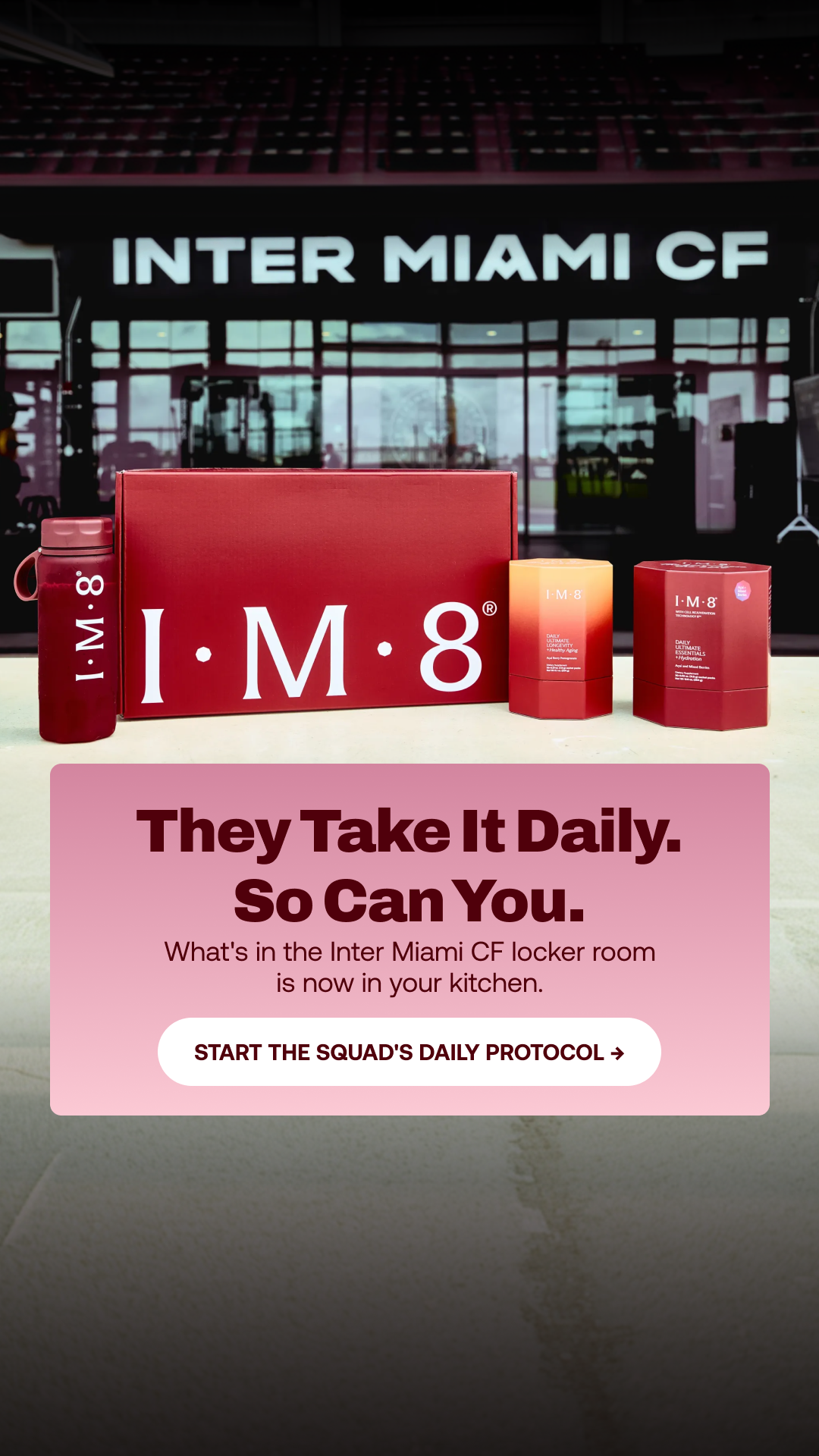 IM8 Health Facebook ad