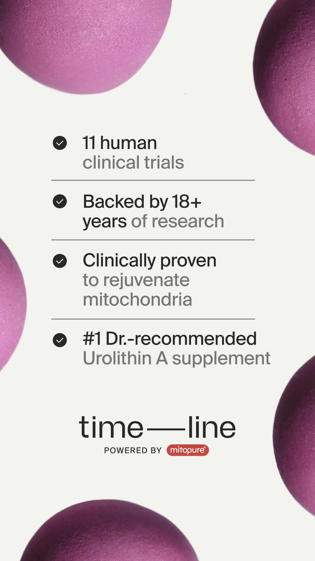 Timeline Longevity Facebook ad