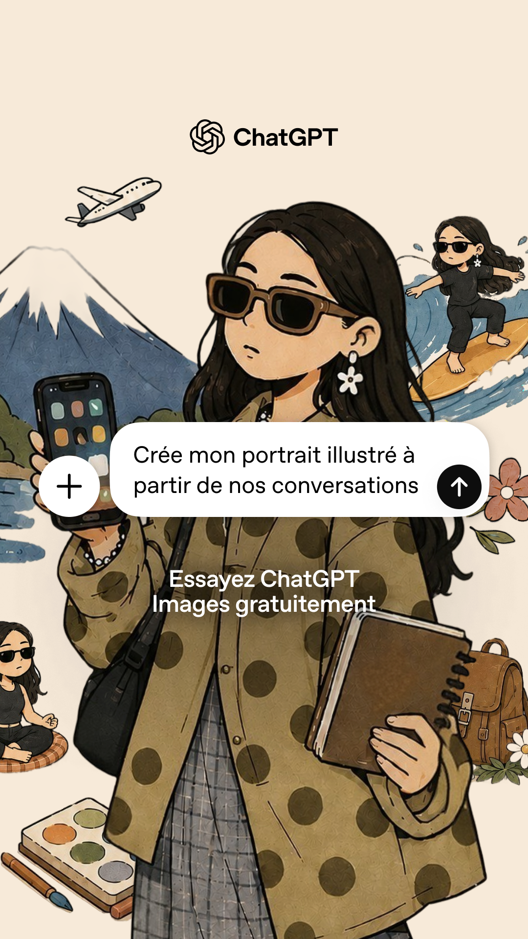 ChatGPT Facebook ad