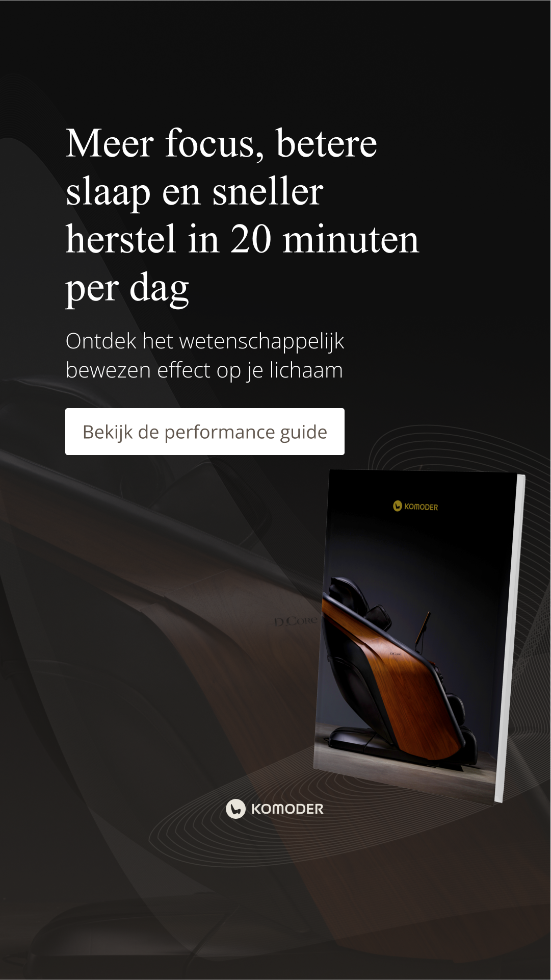 Komoder Massagestoelen Facebook ad