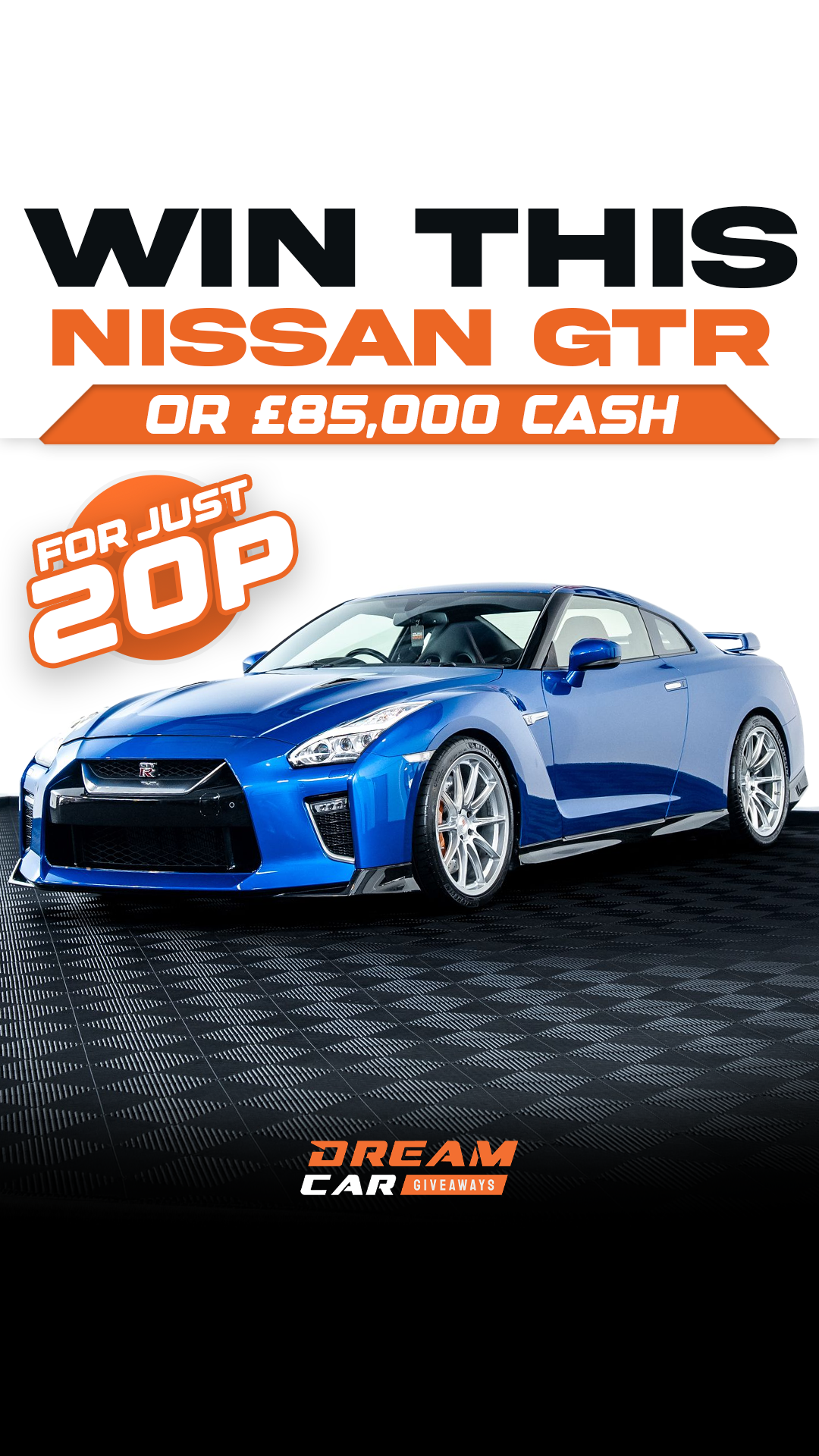 Dream Car Giveaways Facebook ad