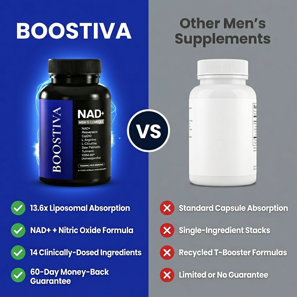 Daily Wellness Journal Facebook ad: The Men’s NAD+ Formula Everyone Is Talking About