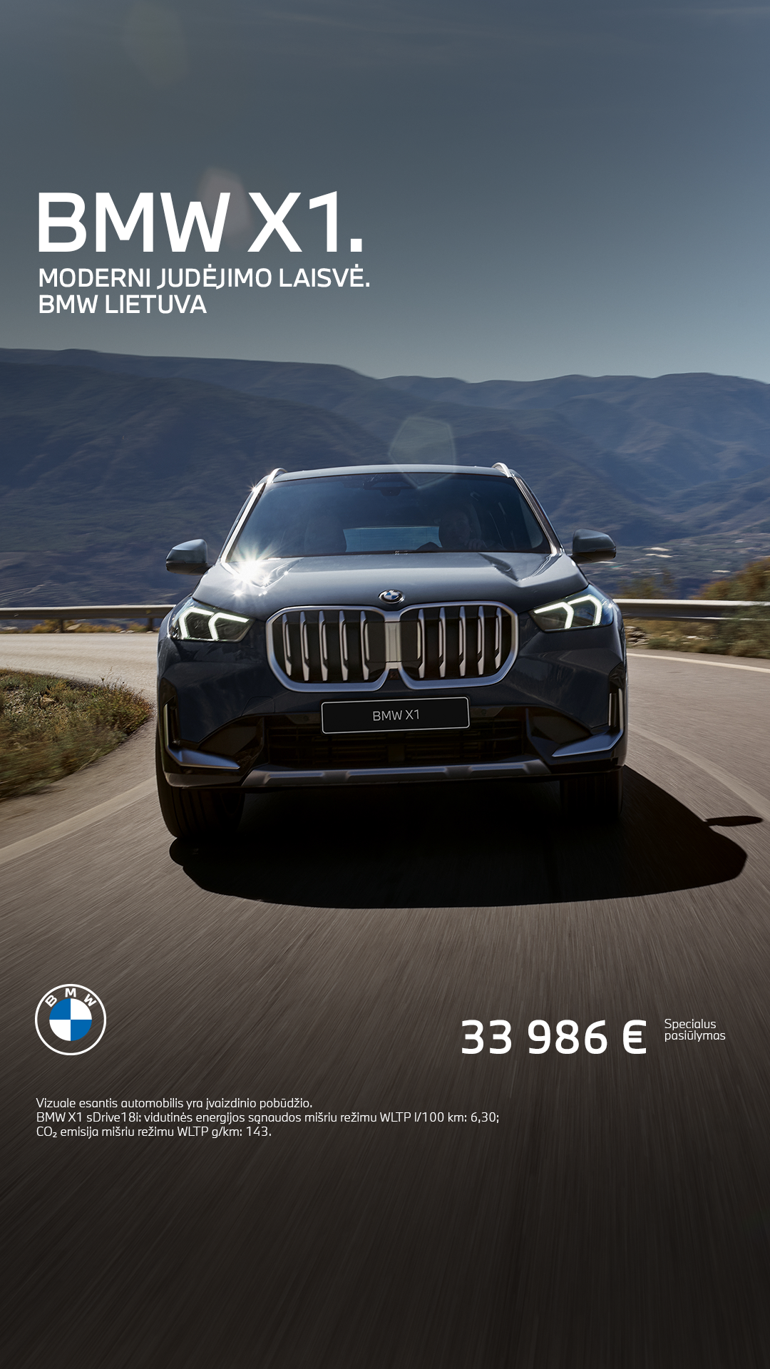 BMW Lietuva Facebook ad from Jul 15, 2026