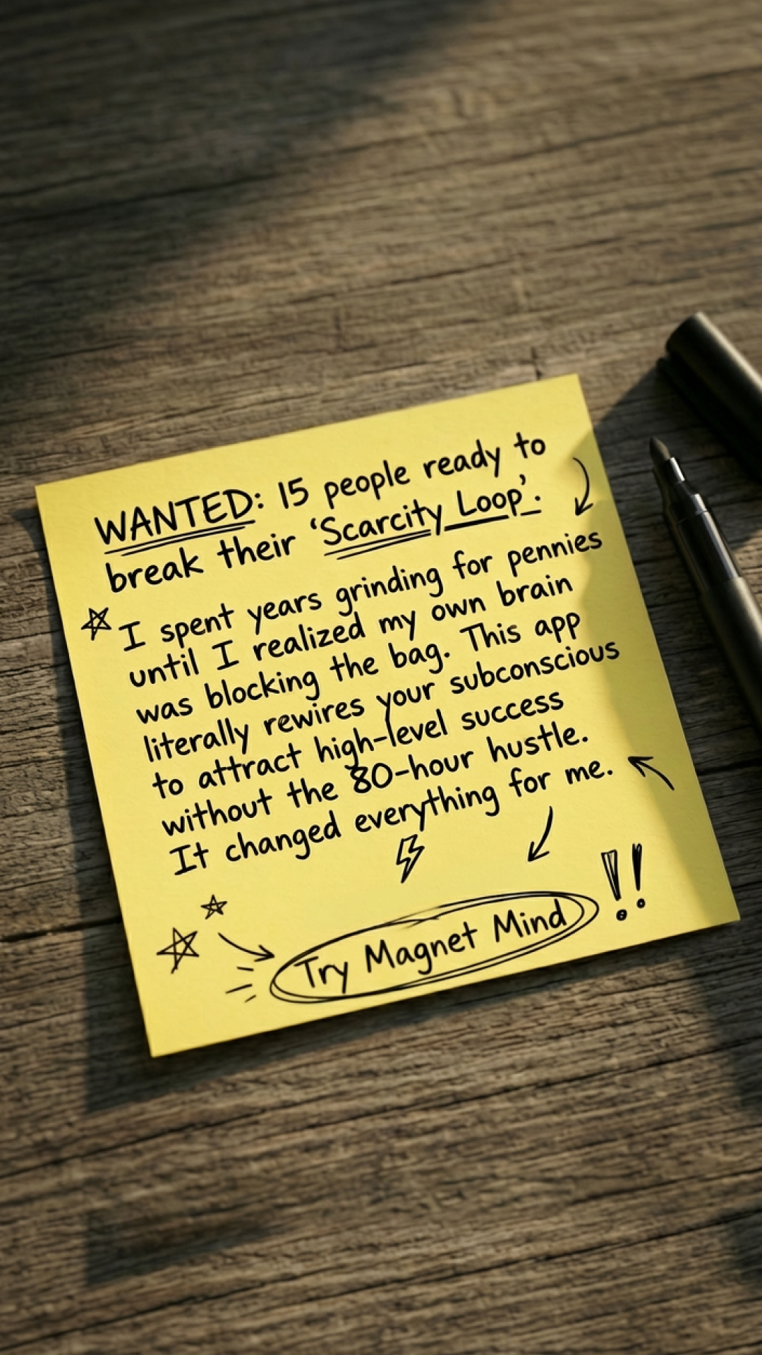 Magnet Mind Facebook ad