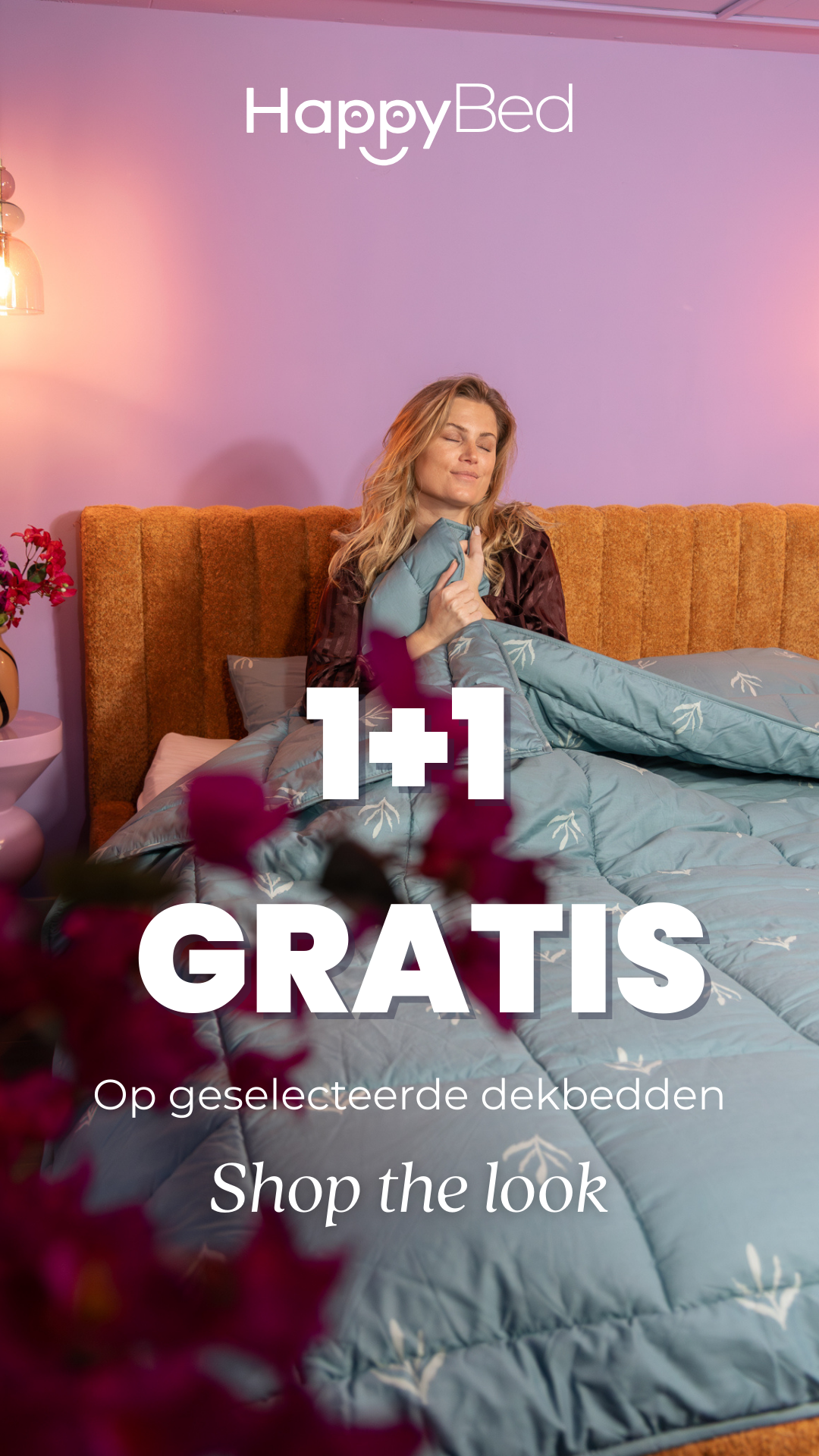 HappyBed Facebook ad