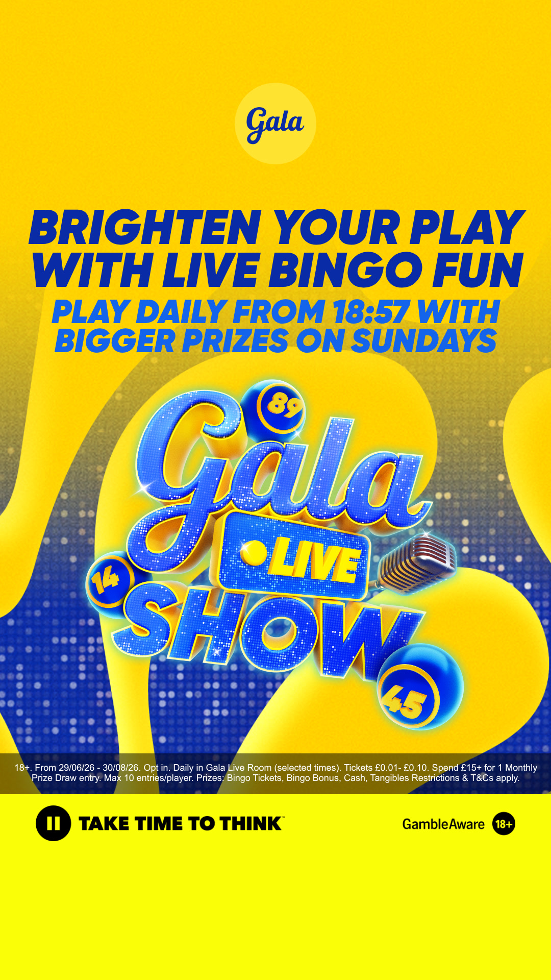 Gala Bingo Facebook ad