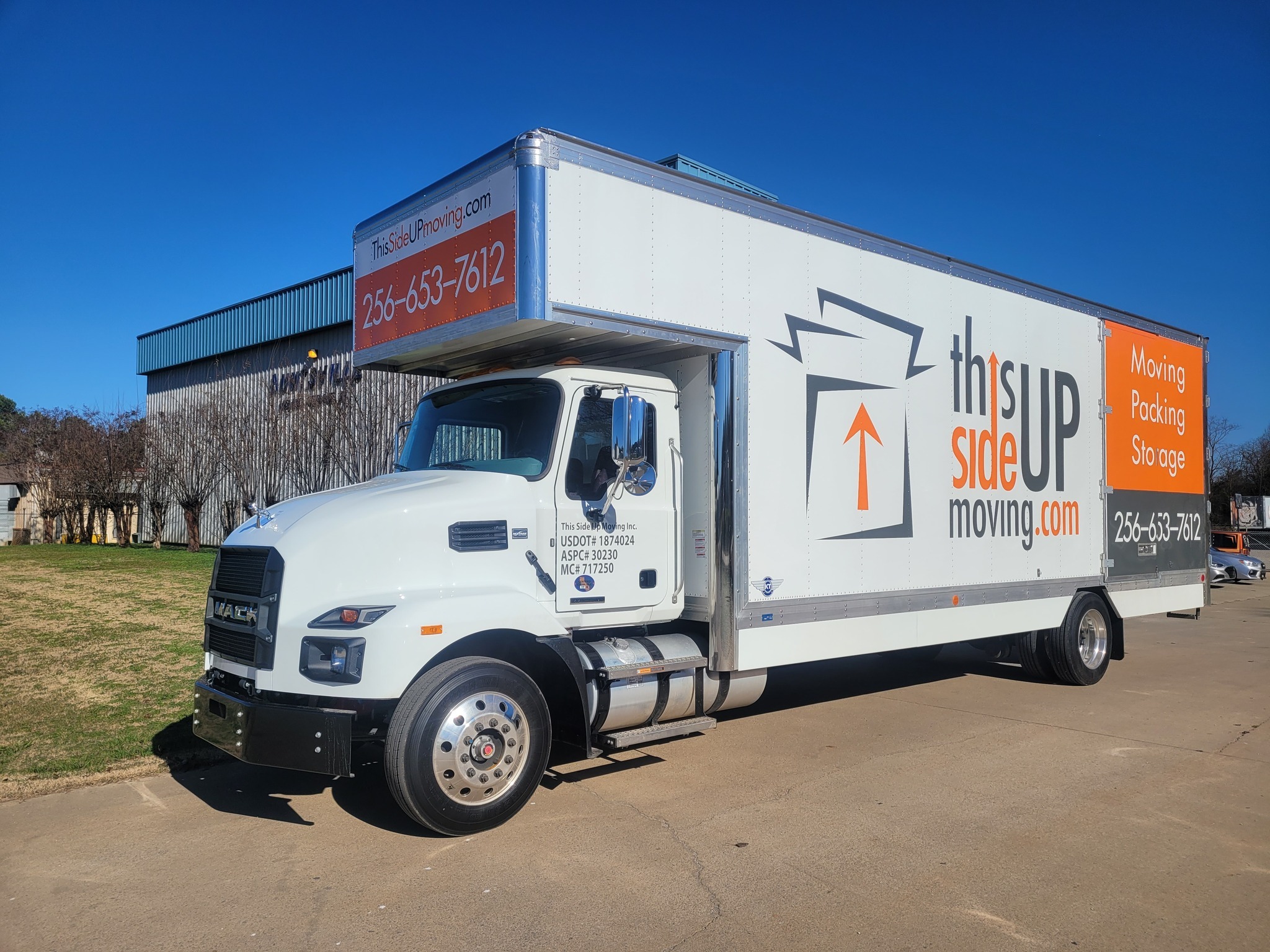 This Side Up Moving Facebook ad: Get Your FREE Moving Quote Today!