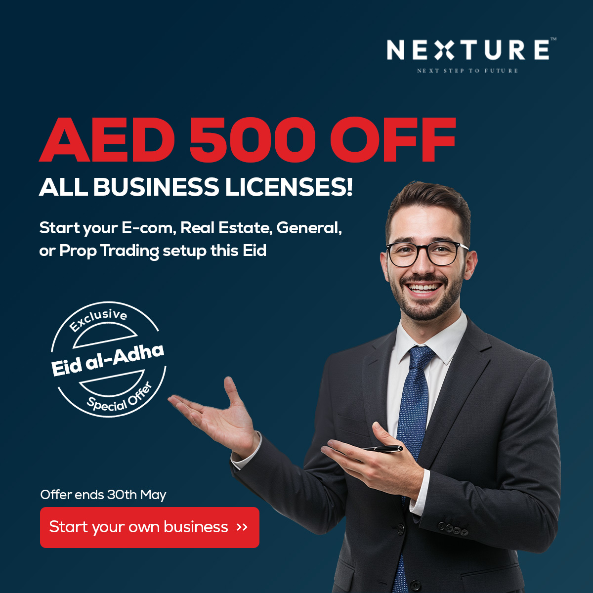 Nexture CS Facebook ad