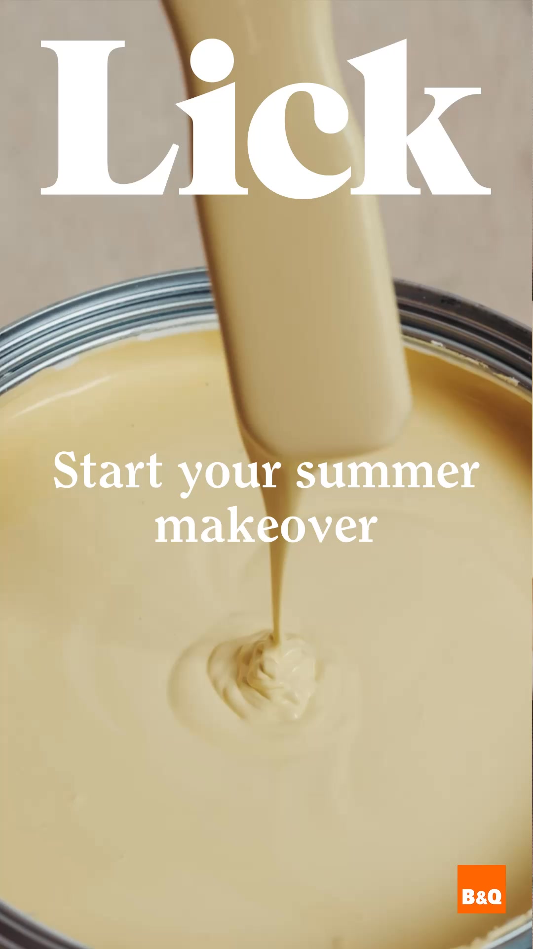 Lick Facebook ad: Summer makeover