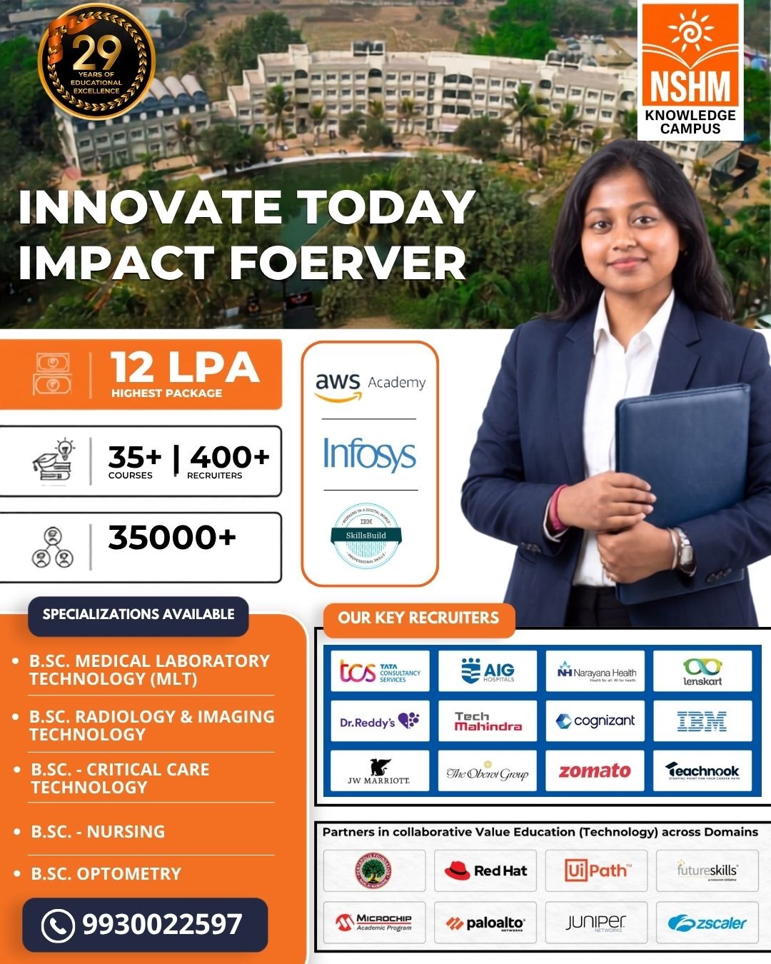 NSHM Admissions Facebook ad
