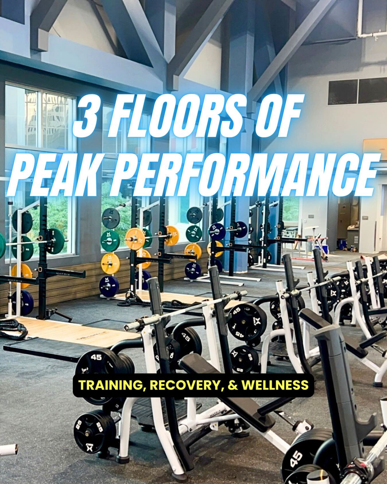 The Athletic Club Facebook ad: $0 initiation! Three floors of training, recovery, and…