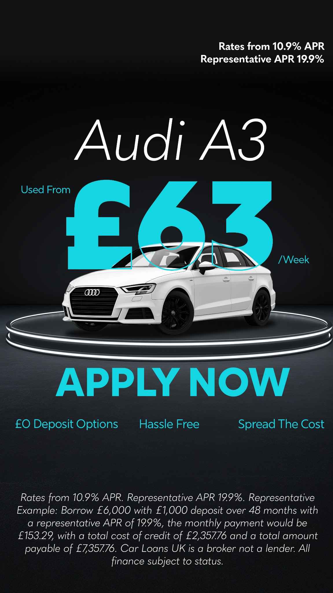 Car Loans UK Facebook ad