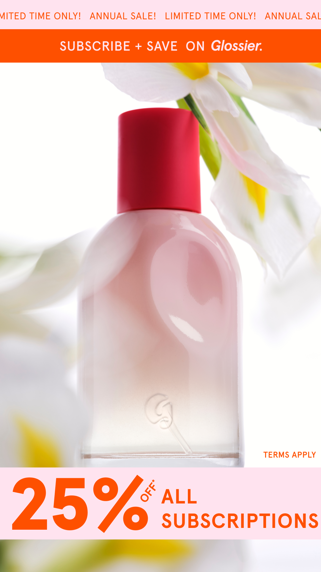 Glossier Facebook ad