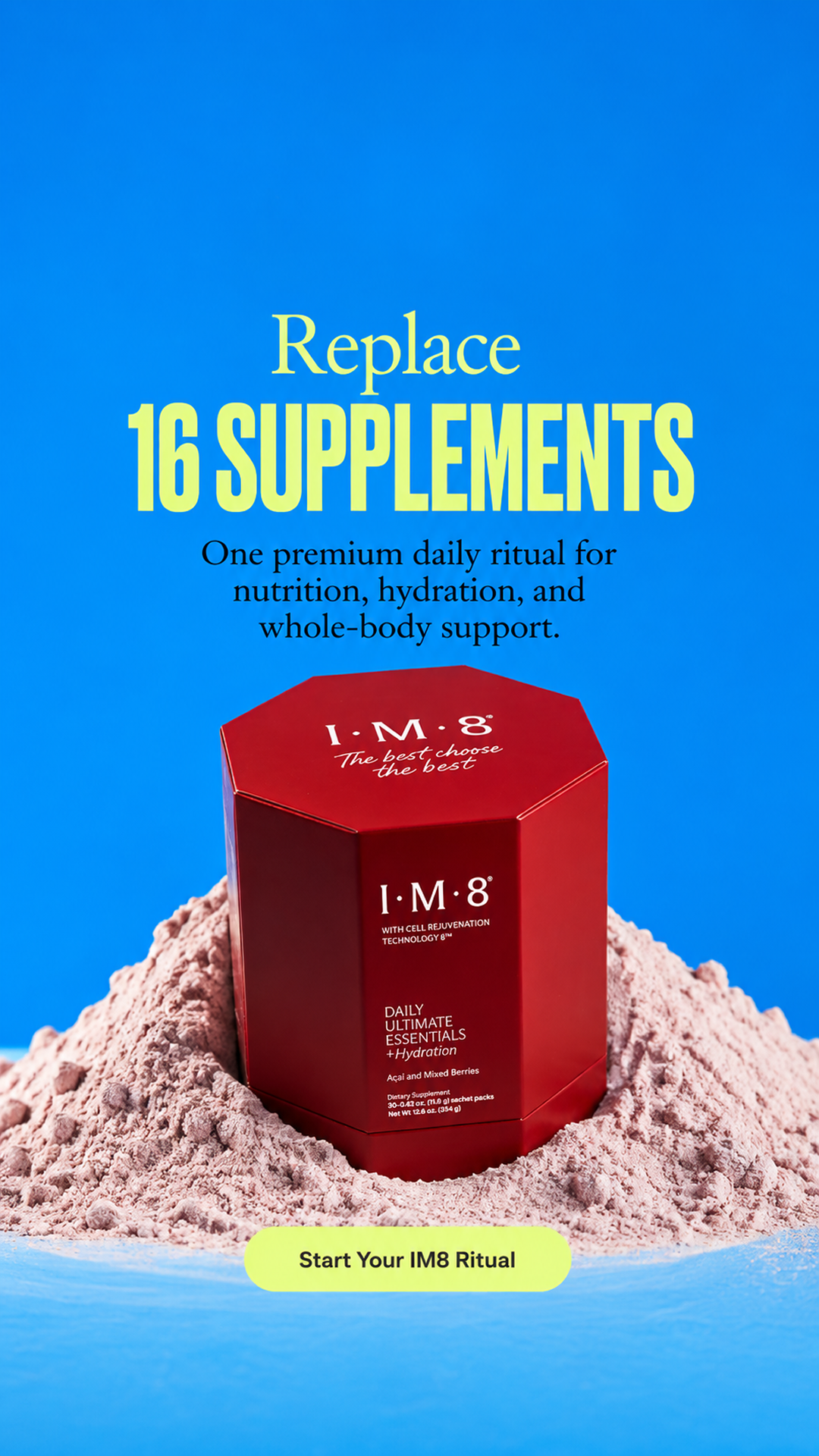 IM8 Health Facebook ad
