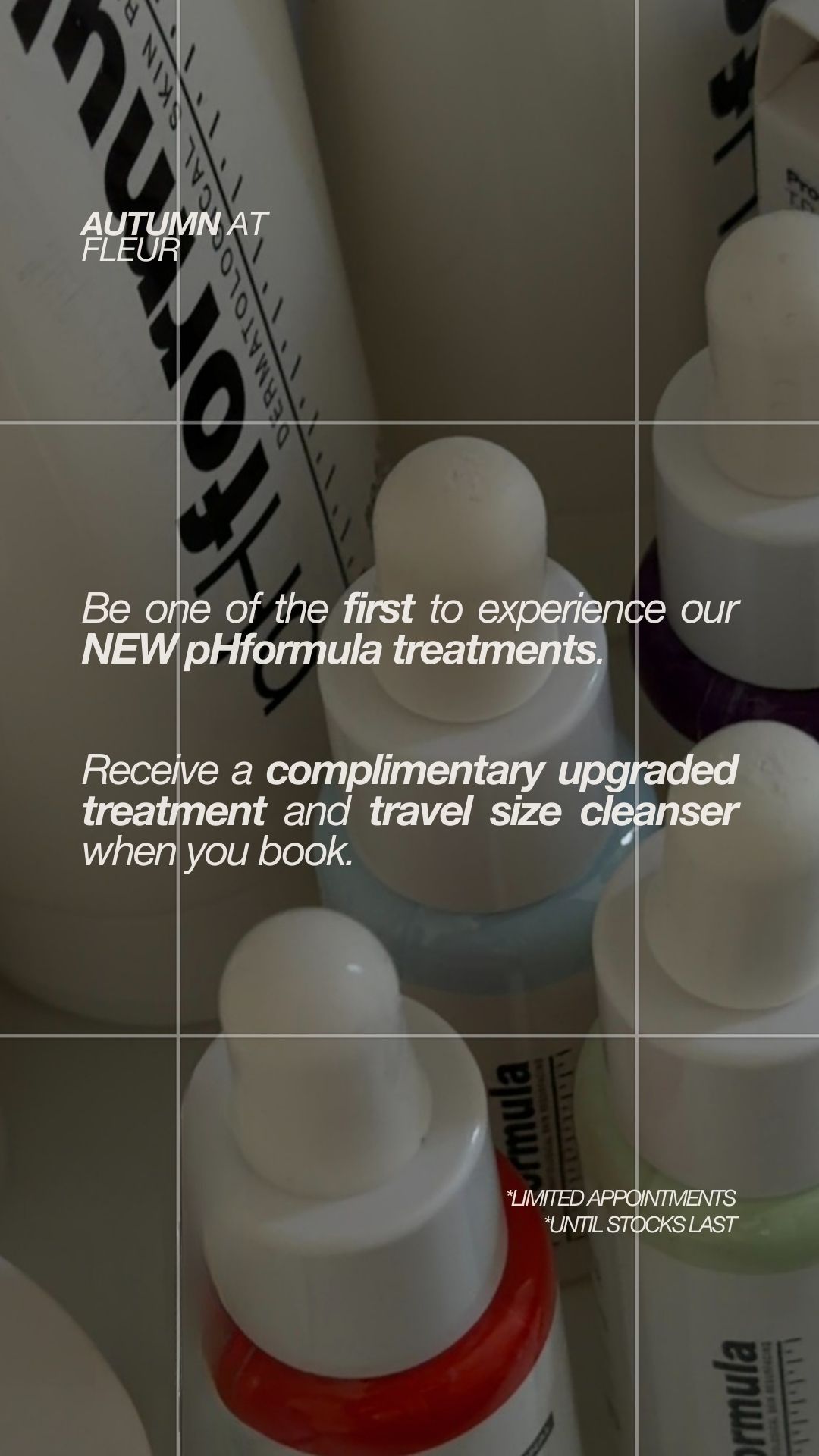 Fleur Skin & Wellness Facebook ad: Struggling with pigmentation, breakouts or uneven skin…