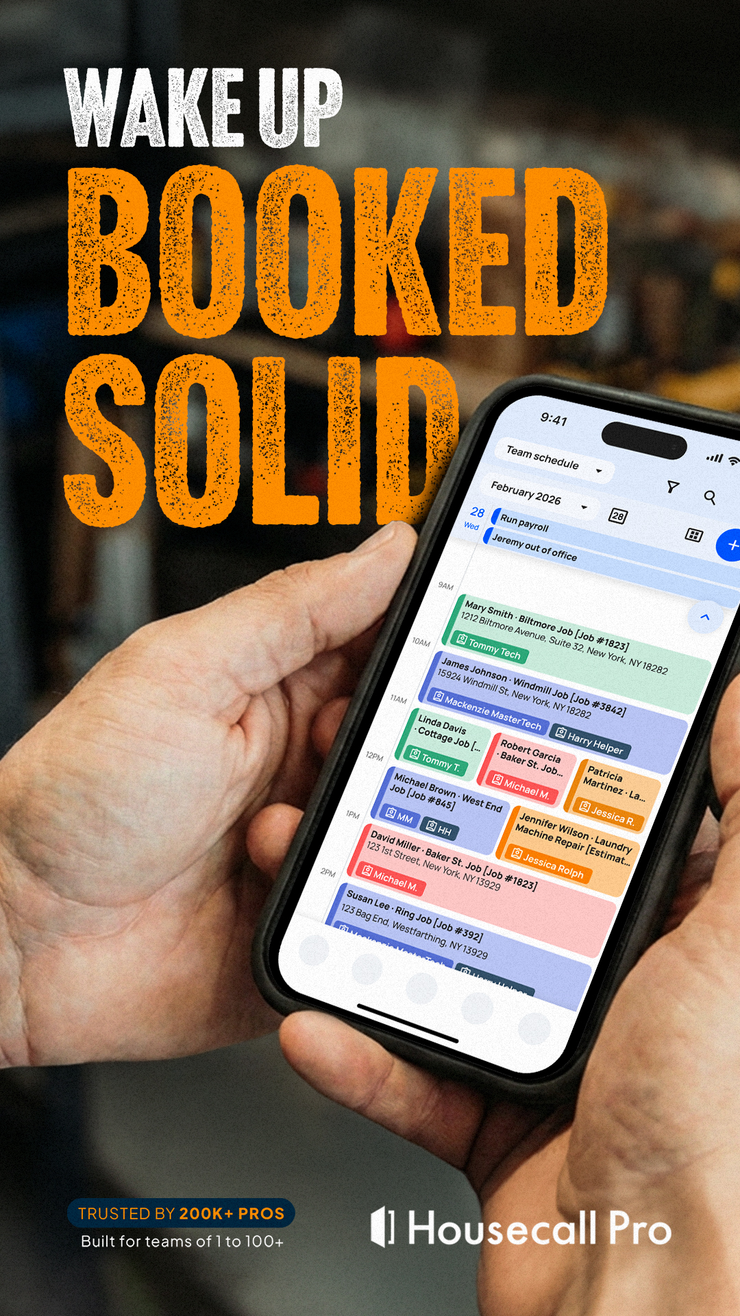 Housecall Pro Facebook ad