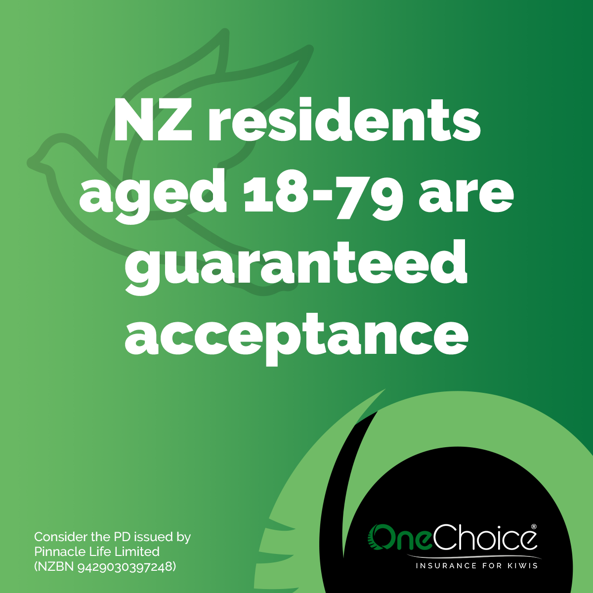 OneChoice Facebook ad