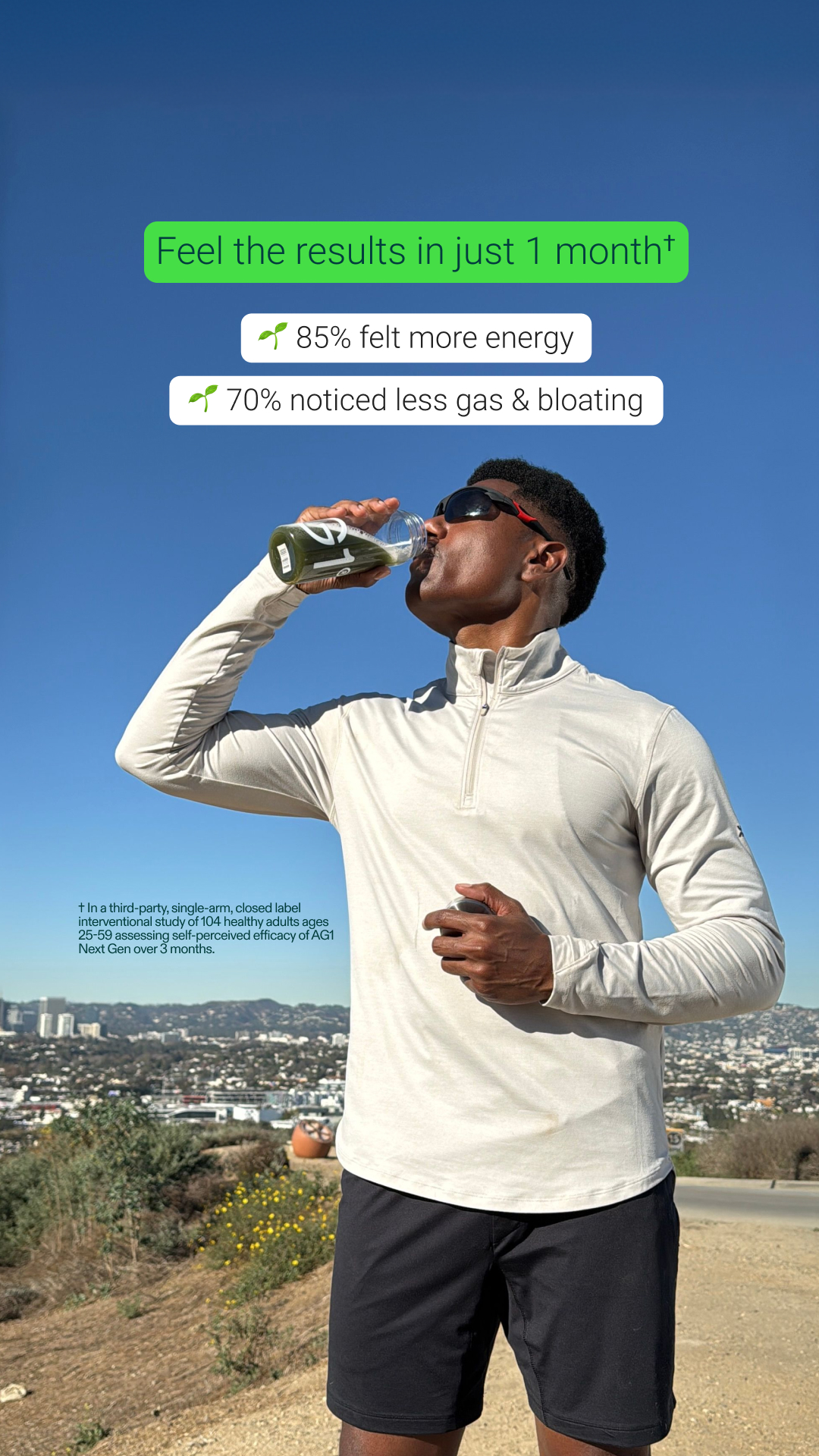AG1 by Athletic Greens Facebook ad