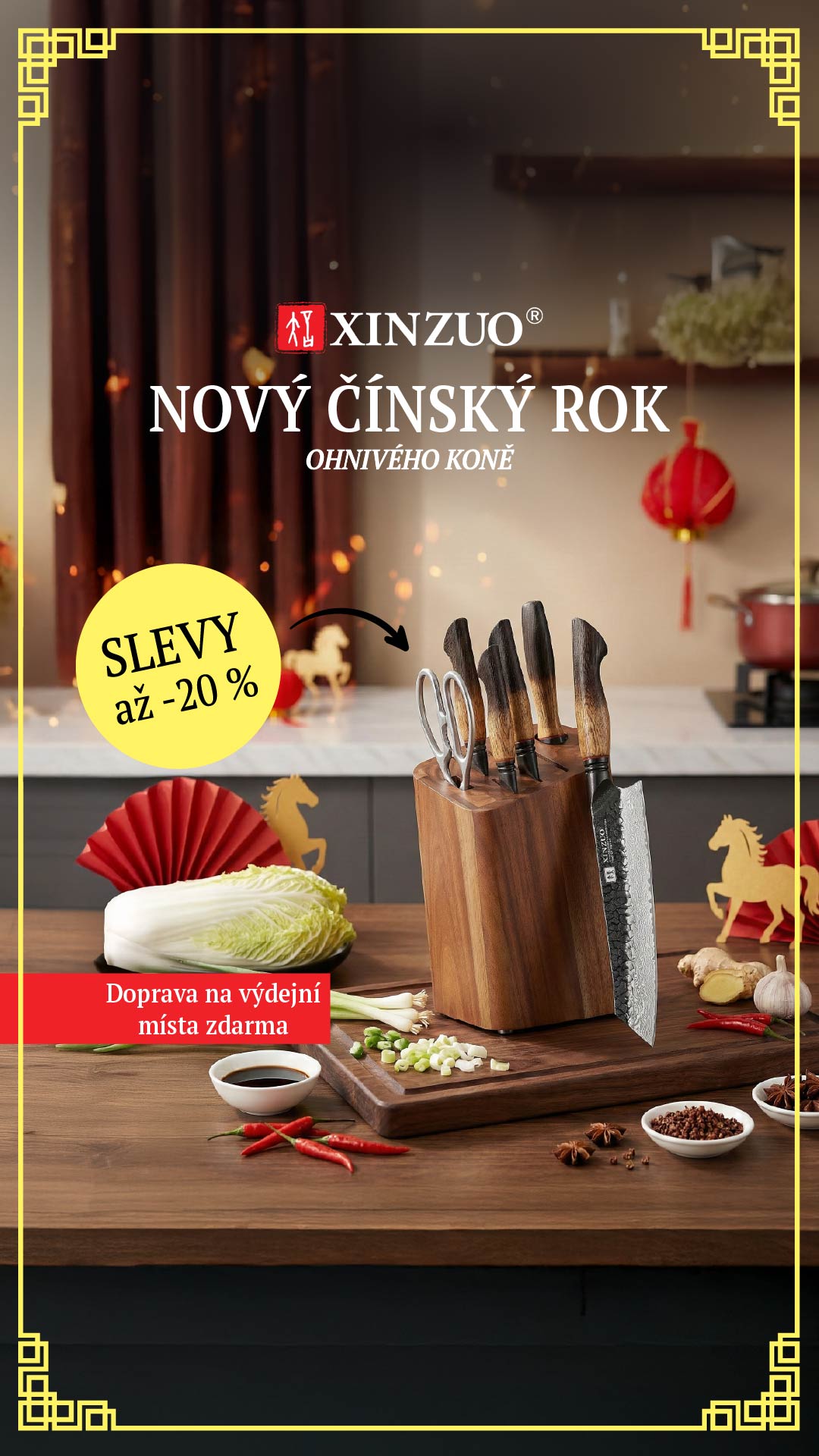 XinZuo ČR/SK Facebook ad
