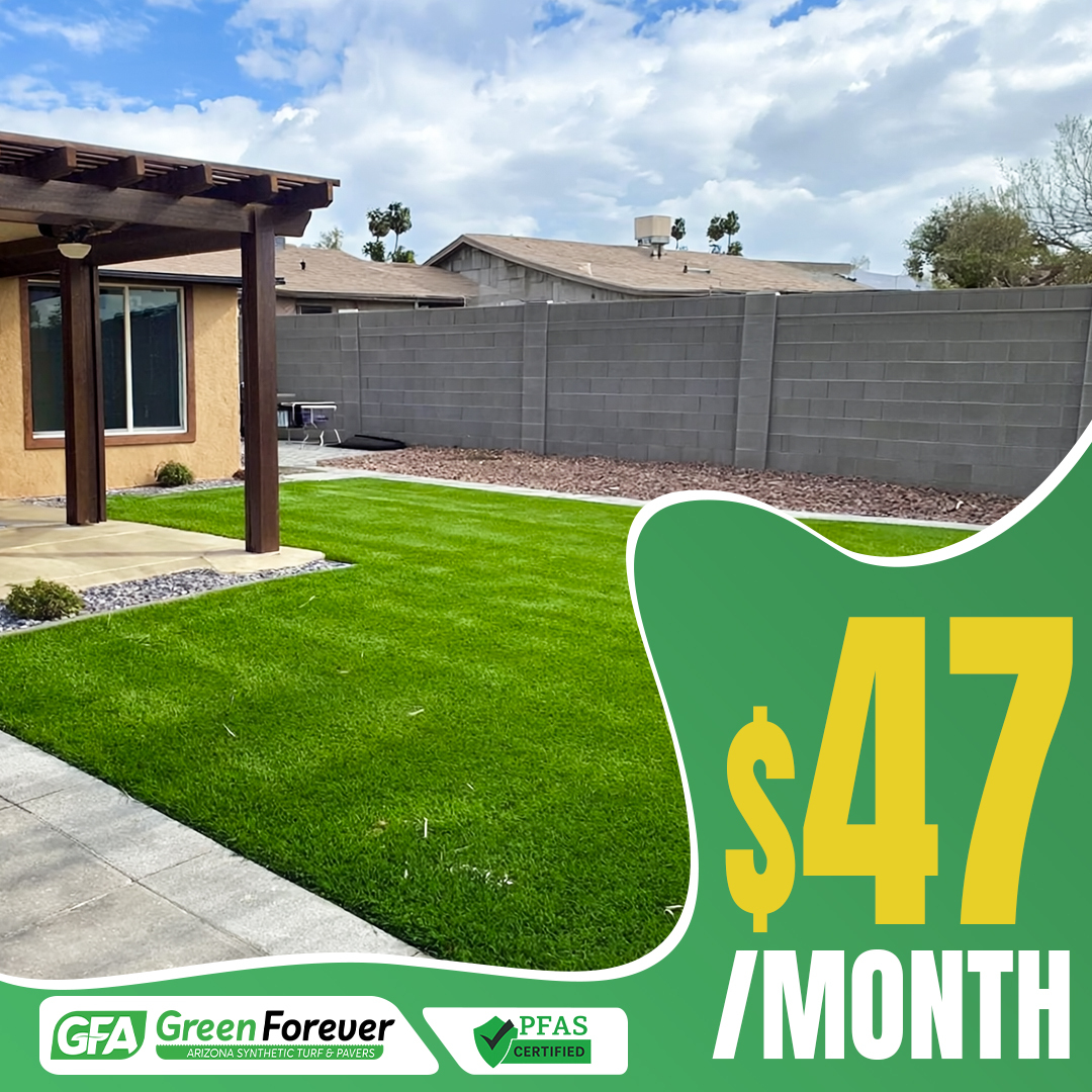 Green Forever Arizona Synthetic Turf & Pavers Facebook ad