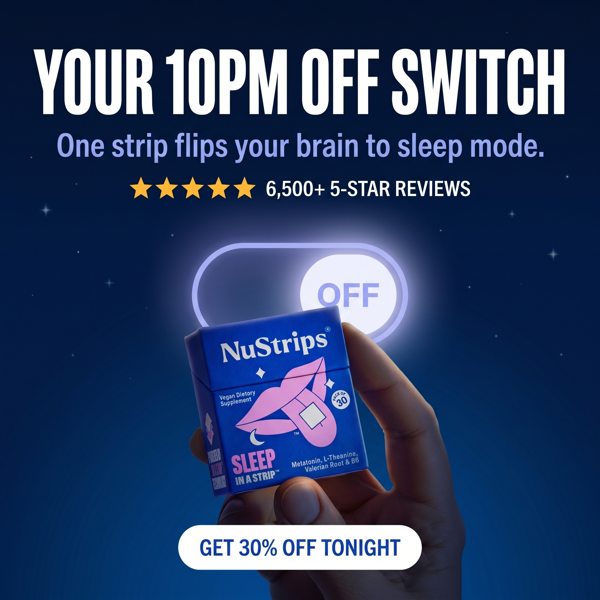 NuStrips Facebook ad