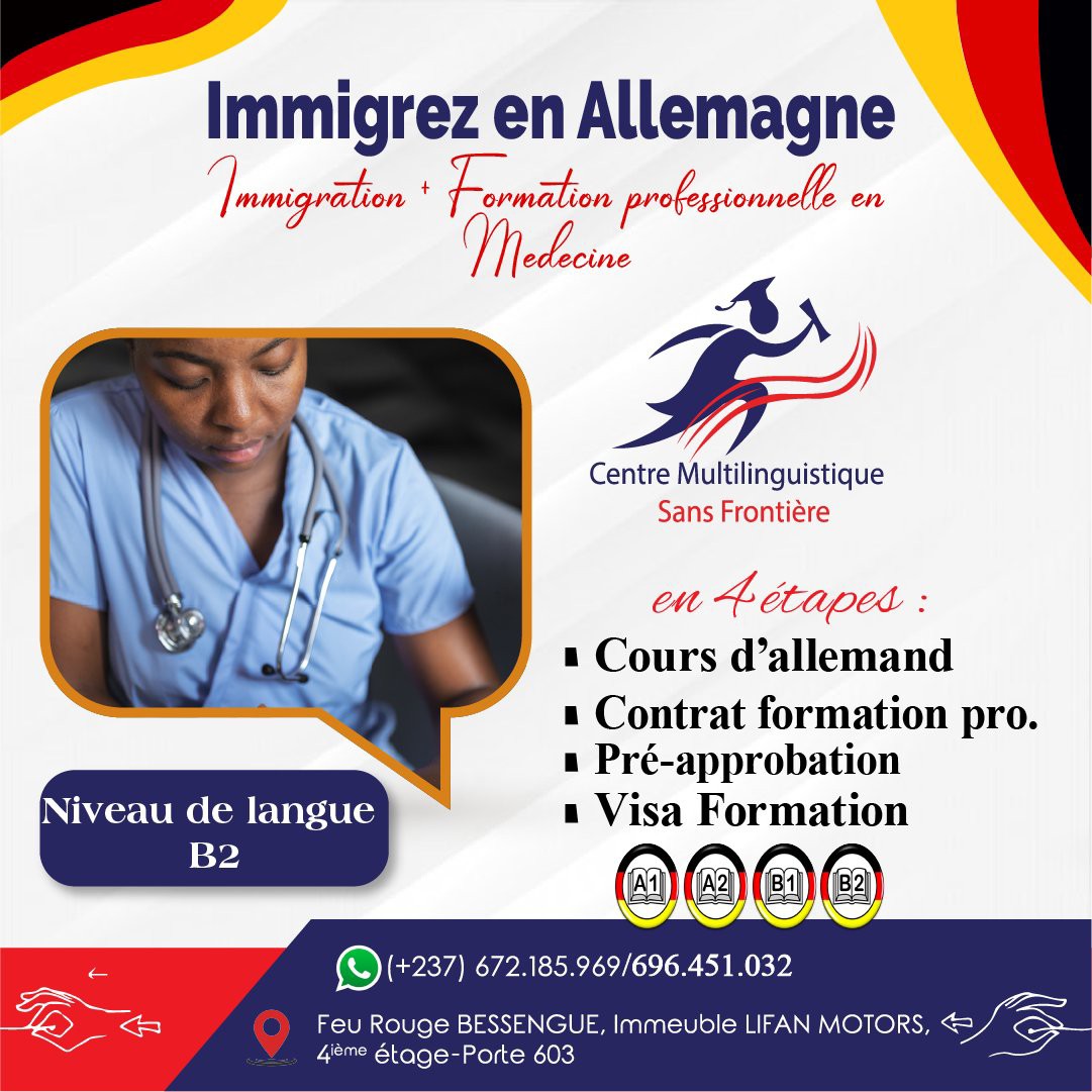 Centre Multilinguistique Sans Frontiere Facebook ad: Formation avec salaire, etude, Étudier et vivre en…