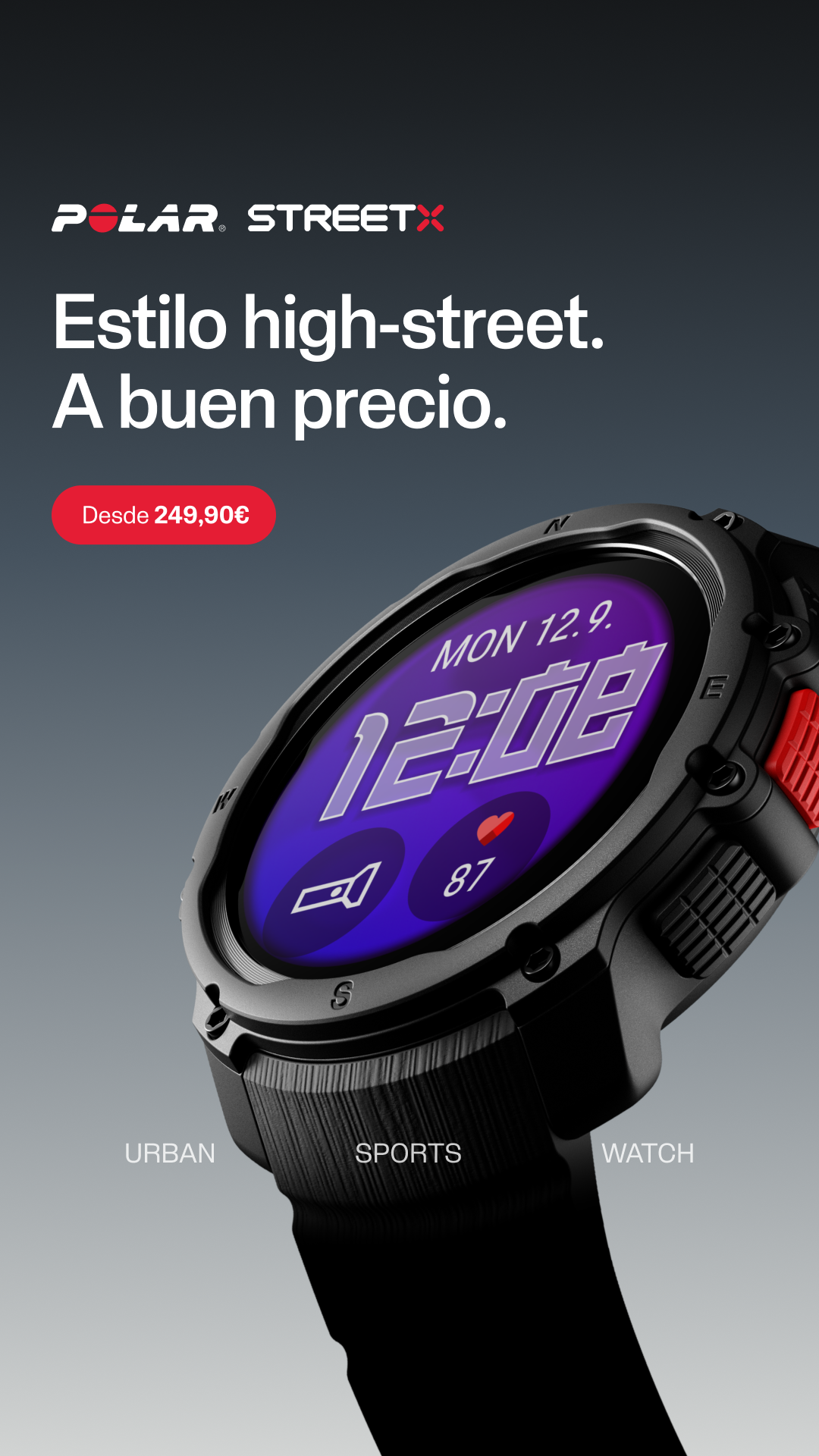 Polar Facebook ad