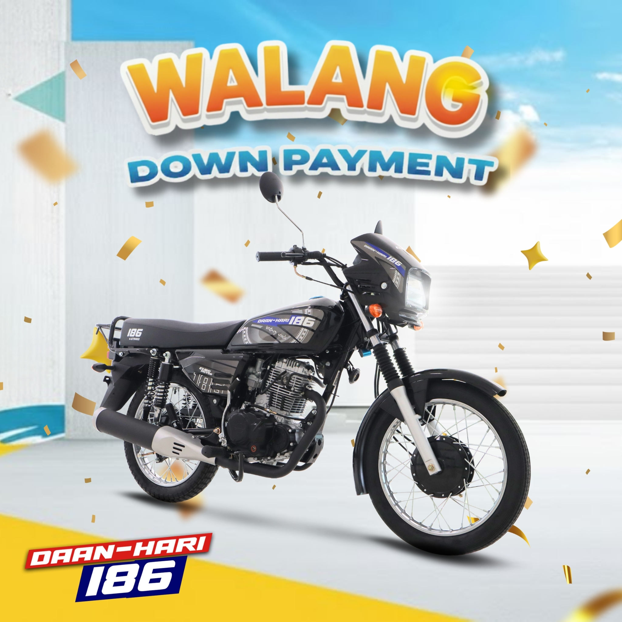 Euro Motor Facebook ad: WALANG DOWN PAYMENT!