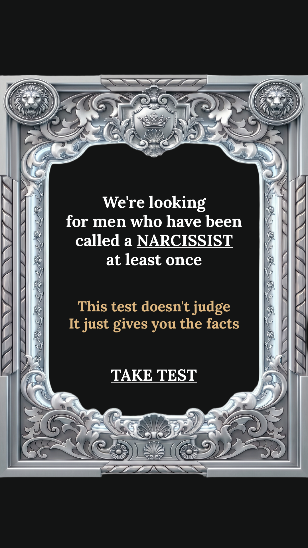 Personality Type Facebook ad