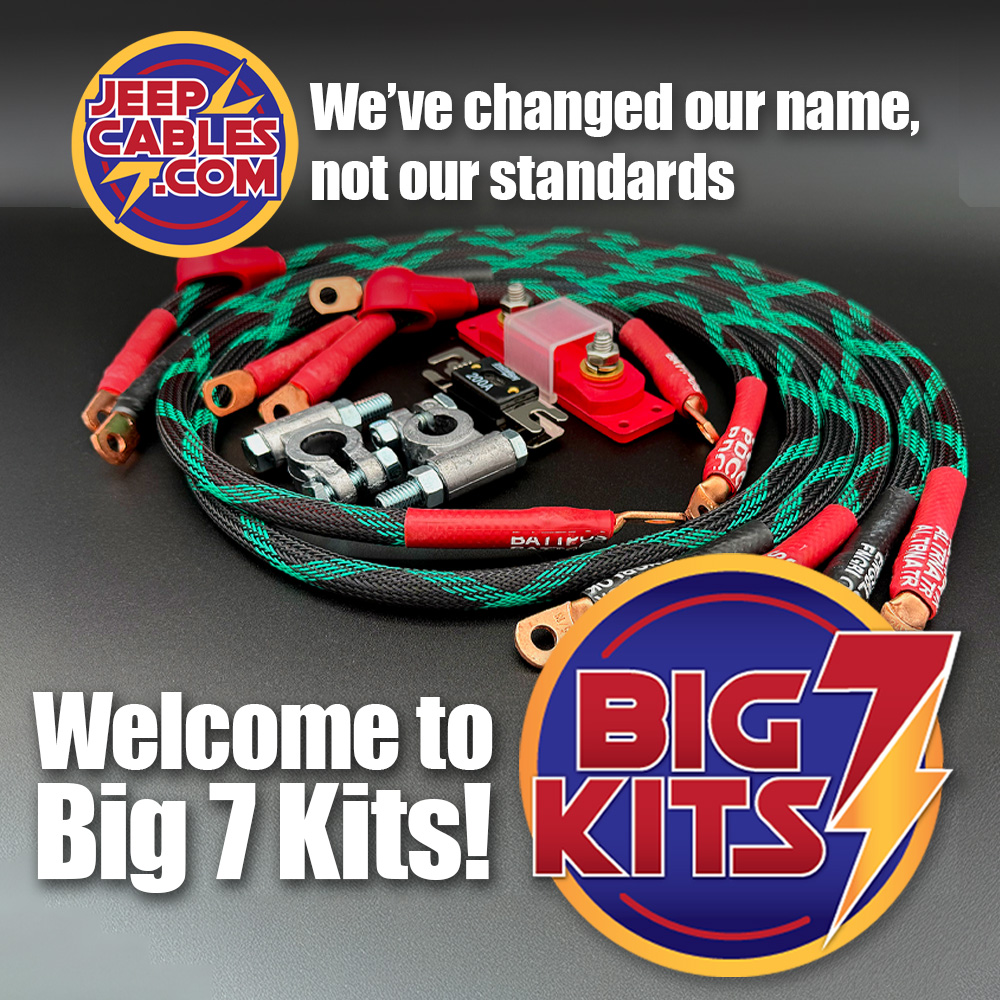 JeepCables.com Facebook ad: JeepCables.com Is Now Big7Kits.com