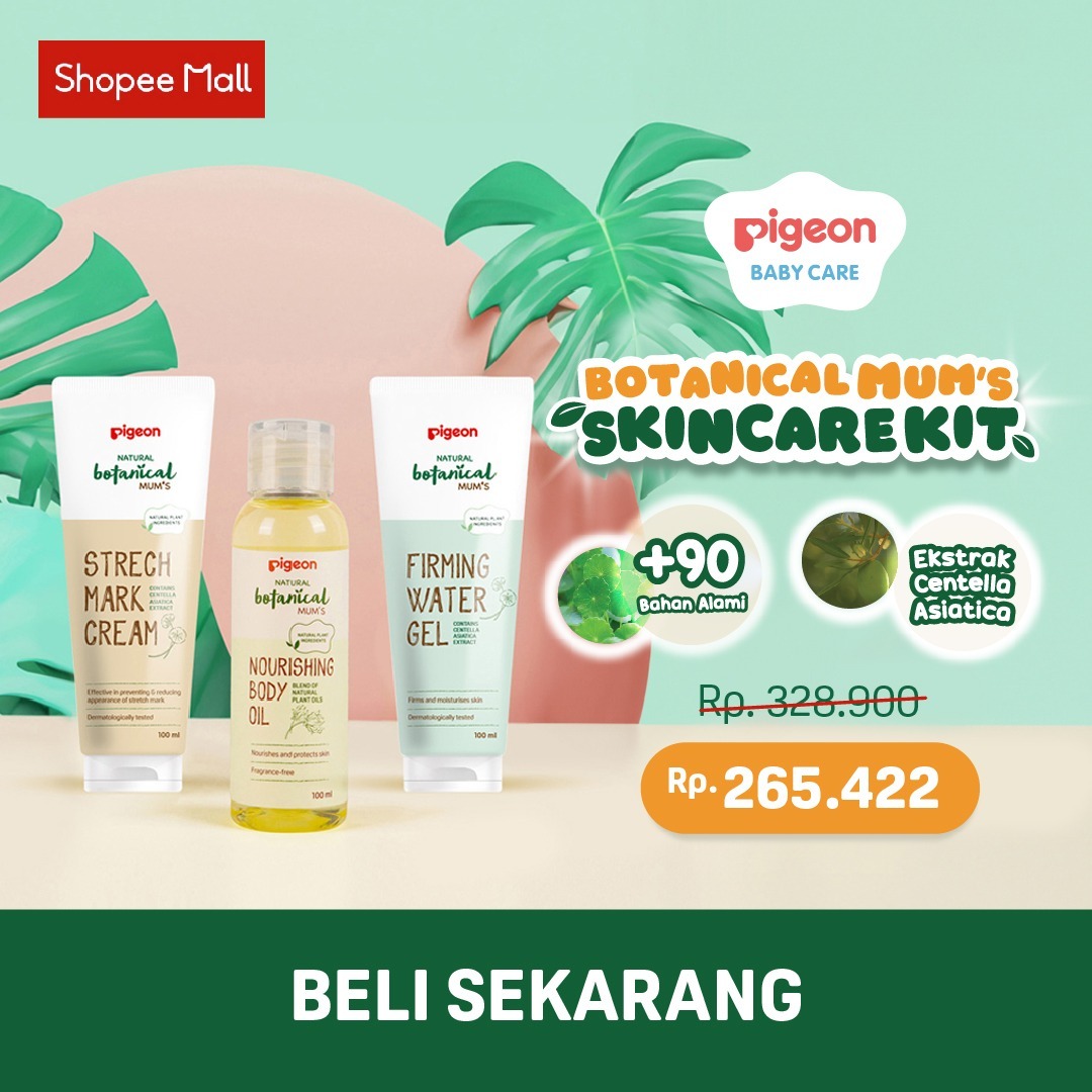 Pigeon Babycare Facebook ad: PAKET SKINCAREAN BUMIL PALING CUAN?!