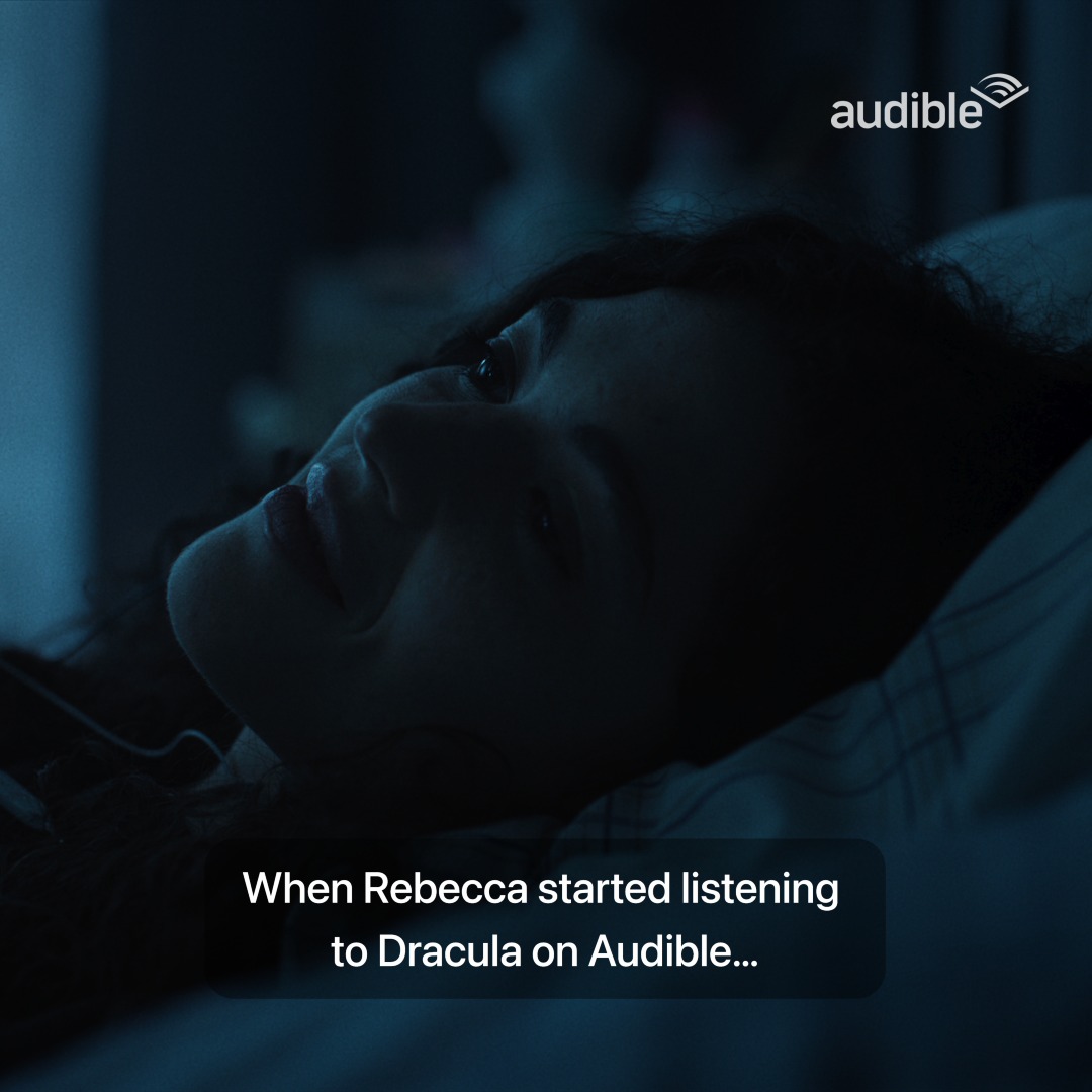 Audible Facebook ad: Stories that speak to you