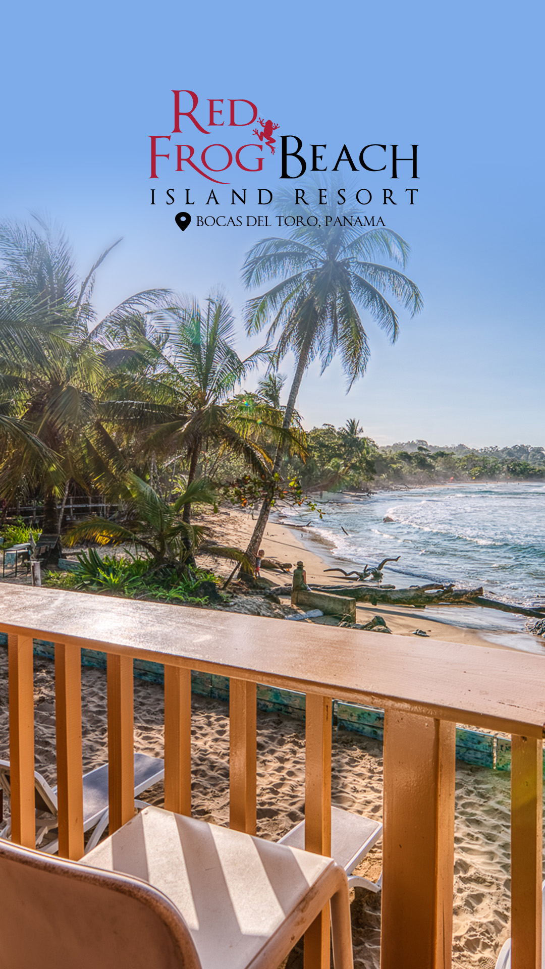 RED FROG BEACH Resort Facebook ad from Jul 8, 2026