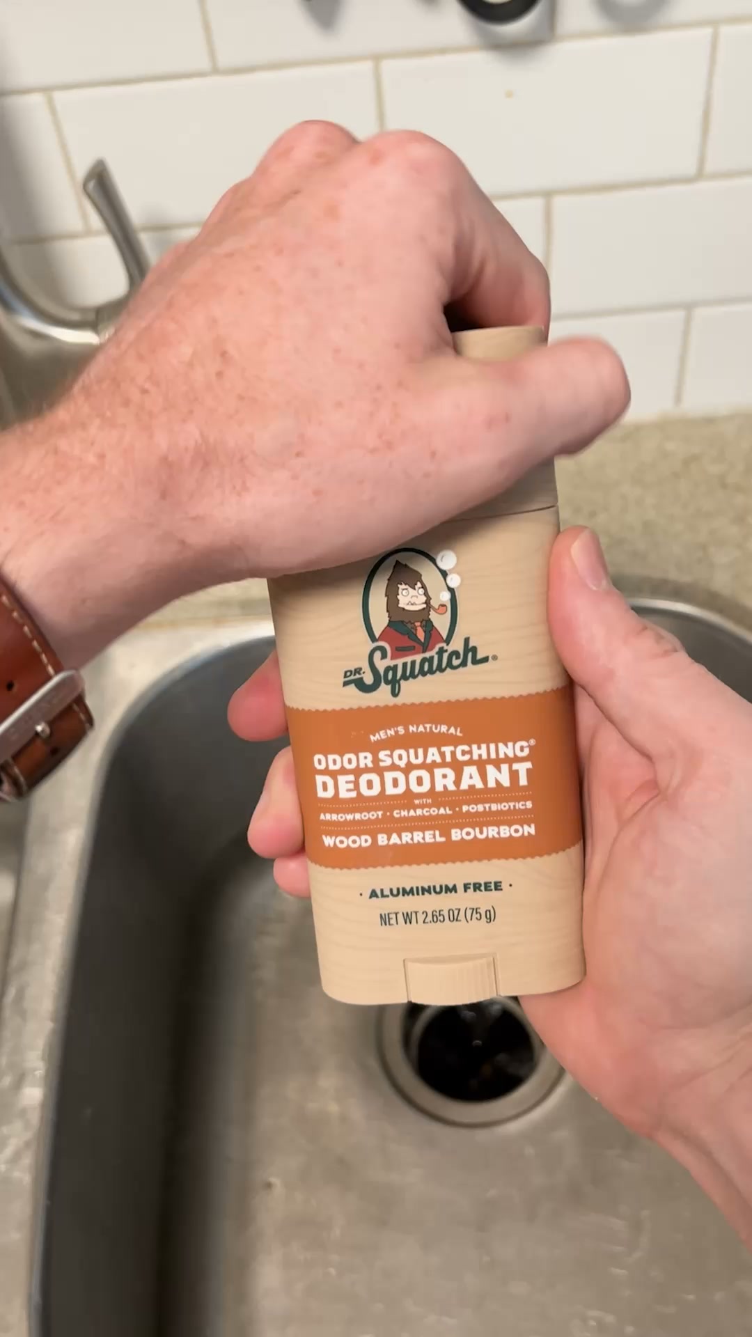 Dr. Squatch Facebook ad: 3 FREE GIFTS + 56% OFF